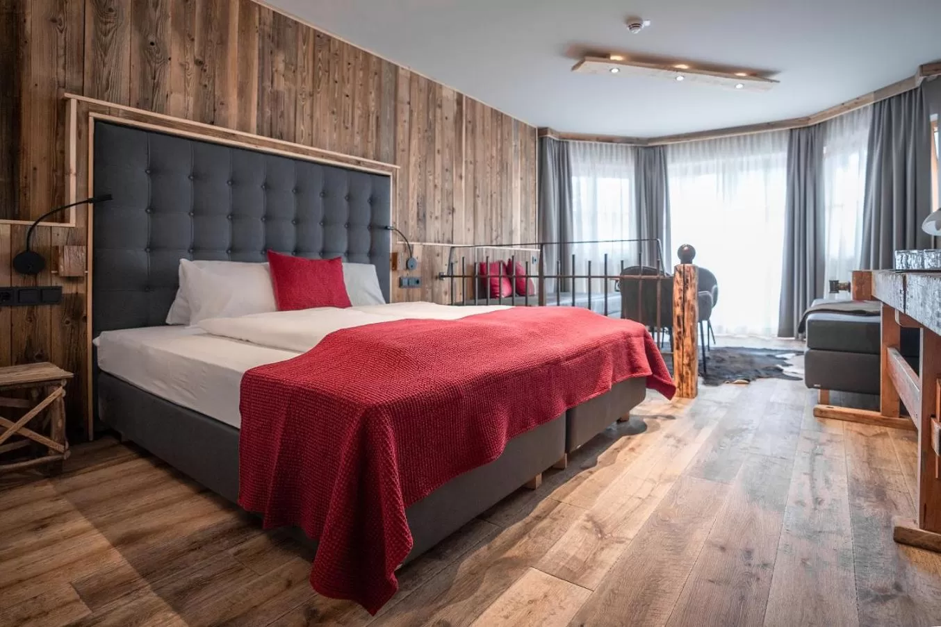 Photo of the whole room, Bed in Hotel Astrid - Ski In - Ski Out