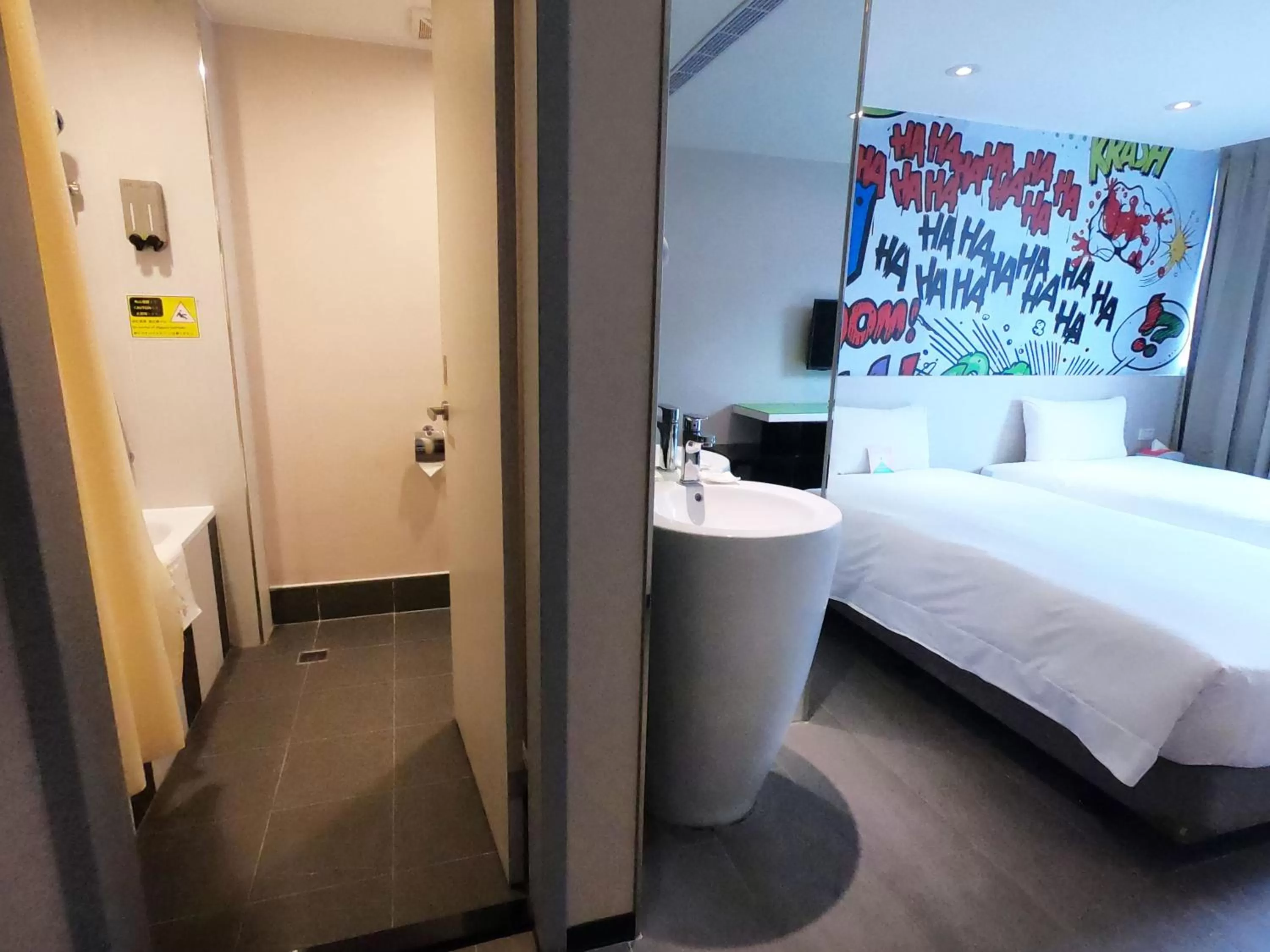 Bed in Wholesome Hotel