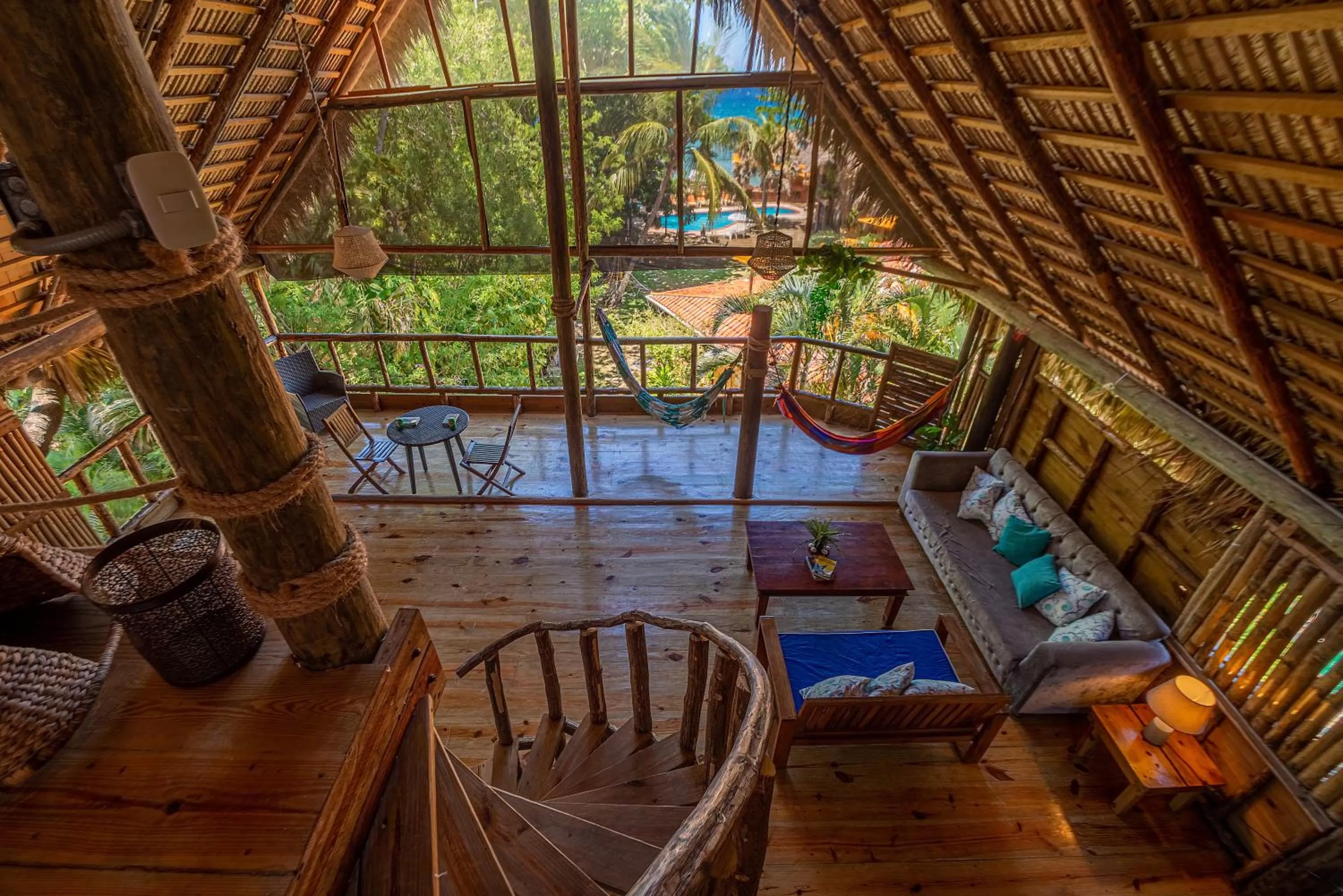 Bird's eye view in Cabarete Maravilla Eco Lodge Boutique Beach Surf Encuentro, Kite, by AA Crypto Group