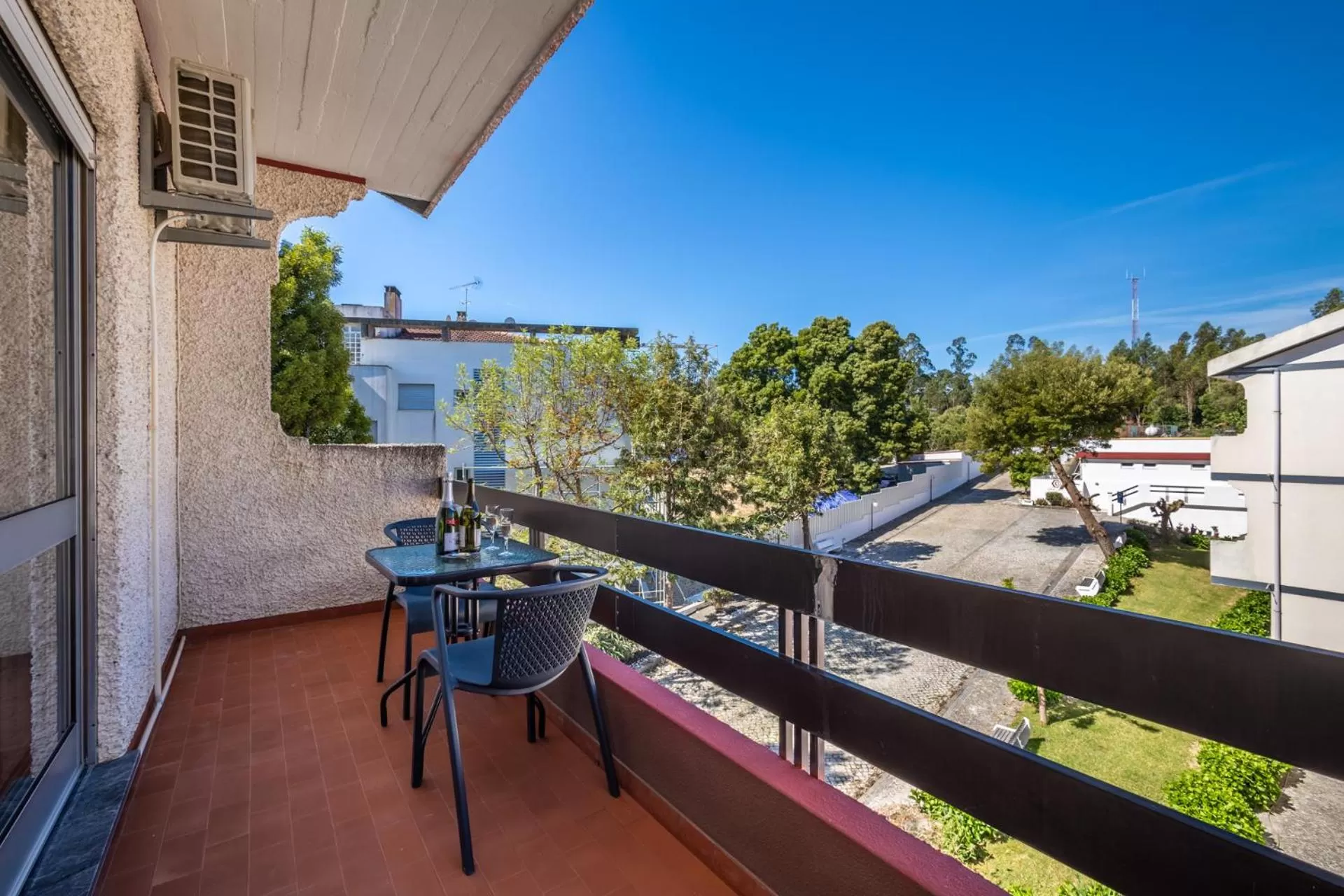 Garden view in Hotel Colmeia