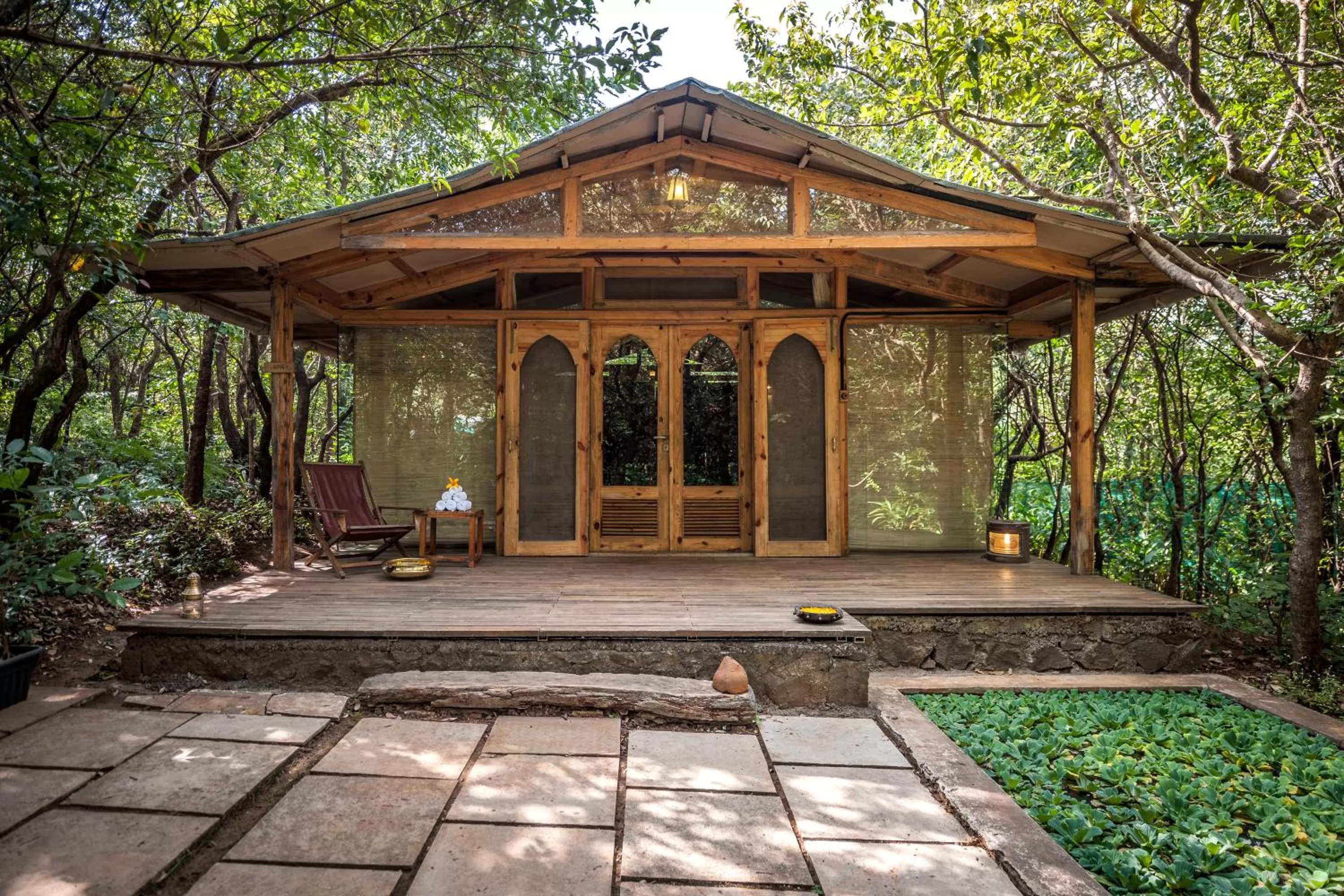 Balcony/Terrace in The Machan
