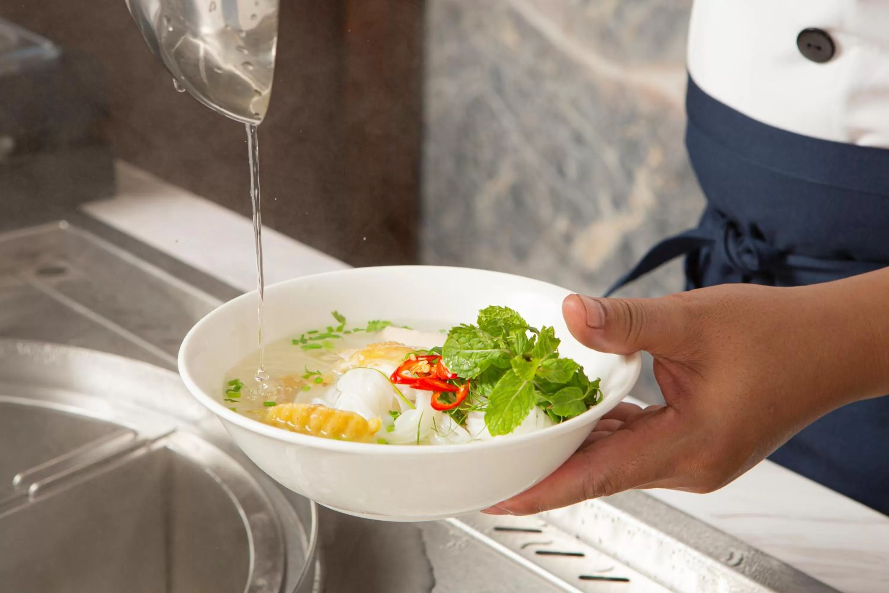 Food in D'Lecia Ha Long Hotel