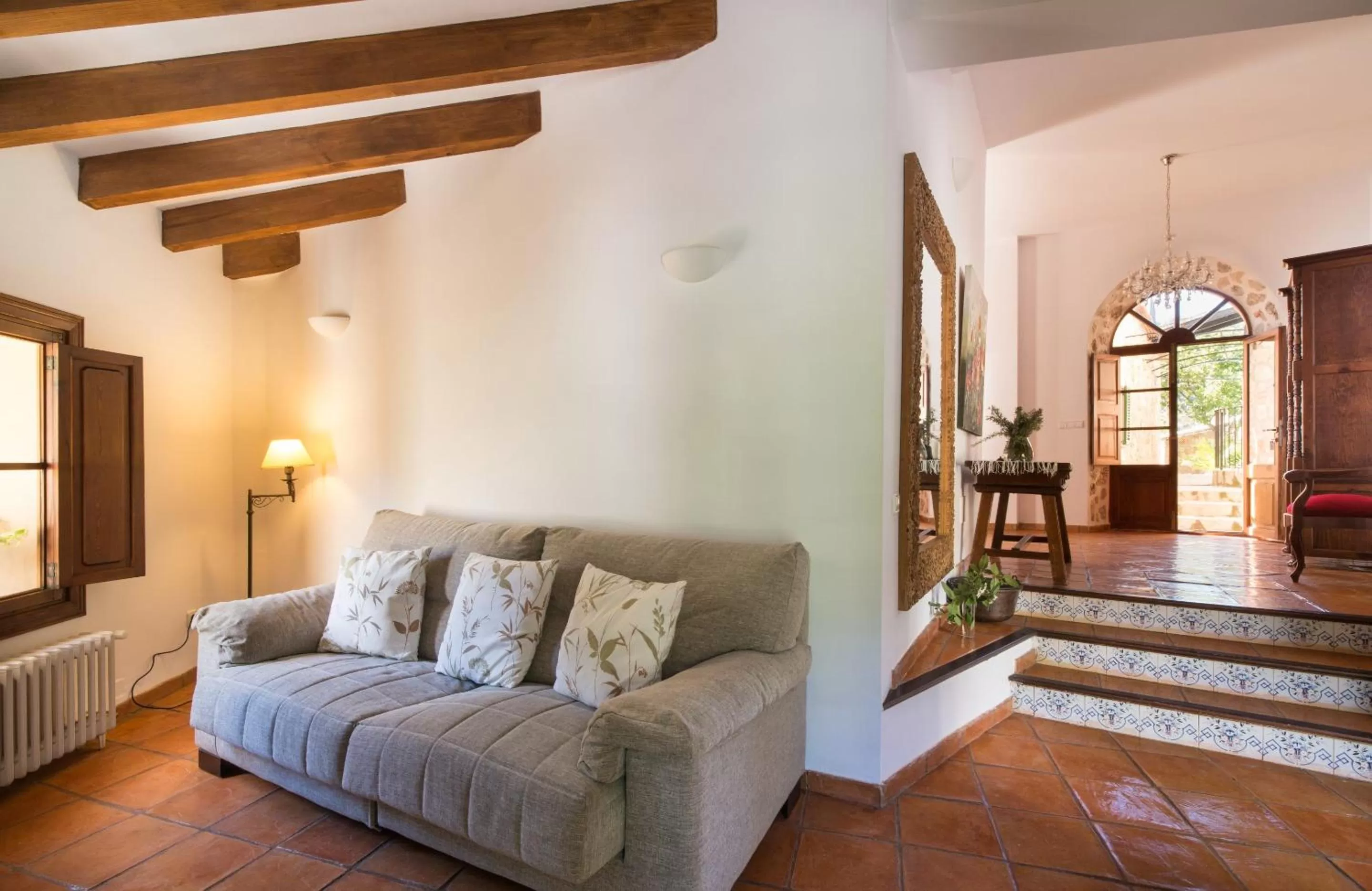 Seating area in Sa Vall Valldemossa