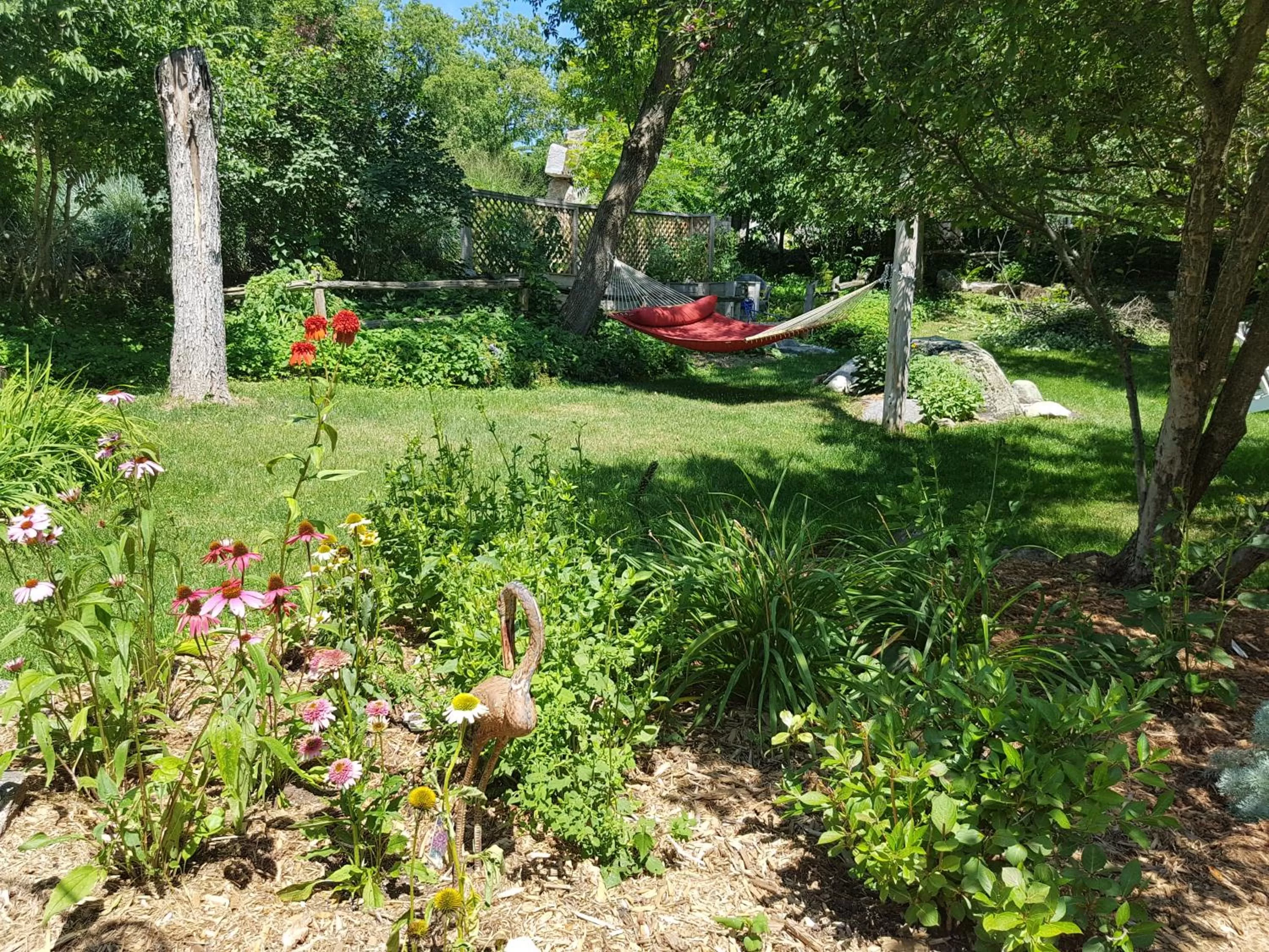Property building, Garden in Les Trois Erables Boutique Inn