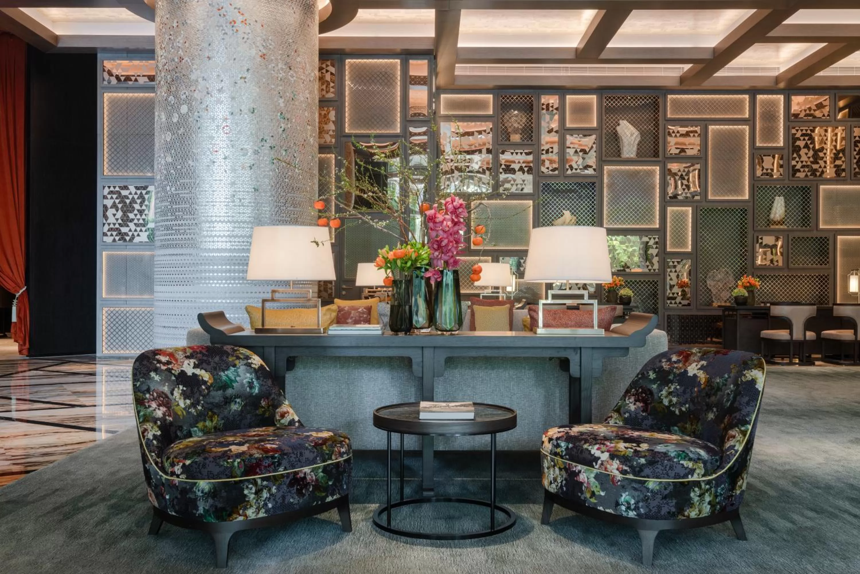 Lobby or reception in Jumeirah Guangzhou