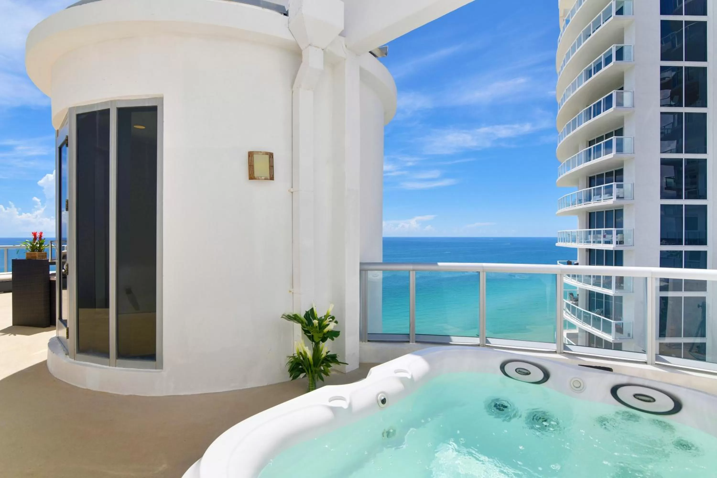 Patio in Marenas Beach Resort