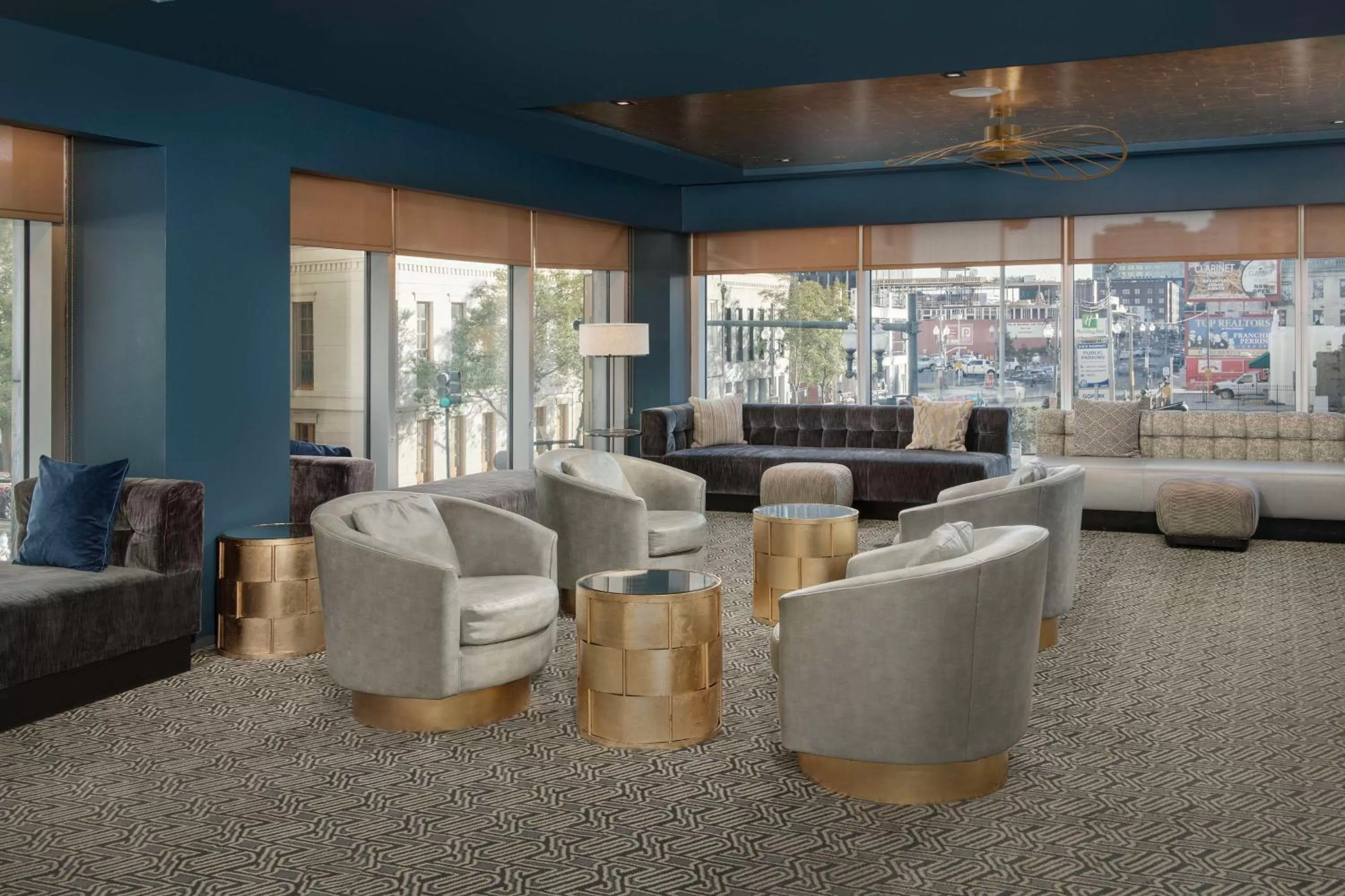 Lobby or reception in The Troubadour Hotel New Orleans