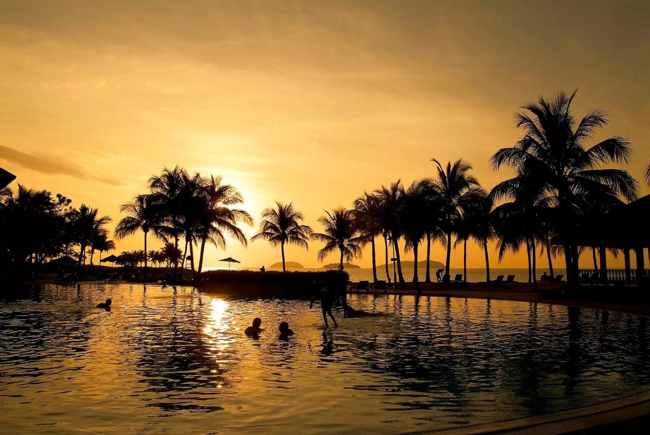 Property building in The Pacific Sutera Hotel