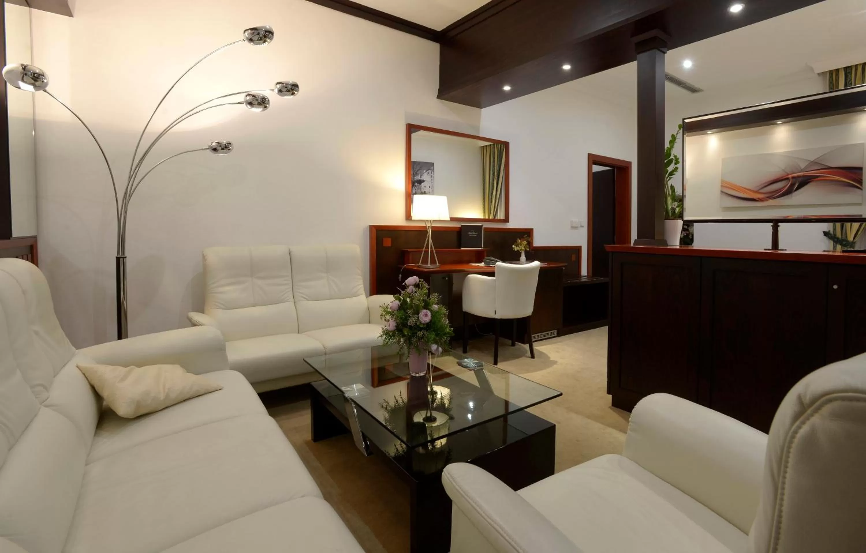 Seating area in Hotel Grand