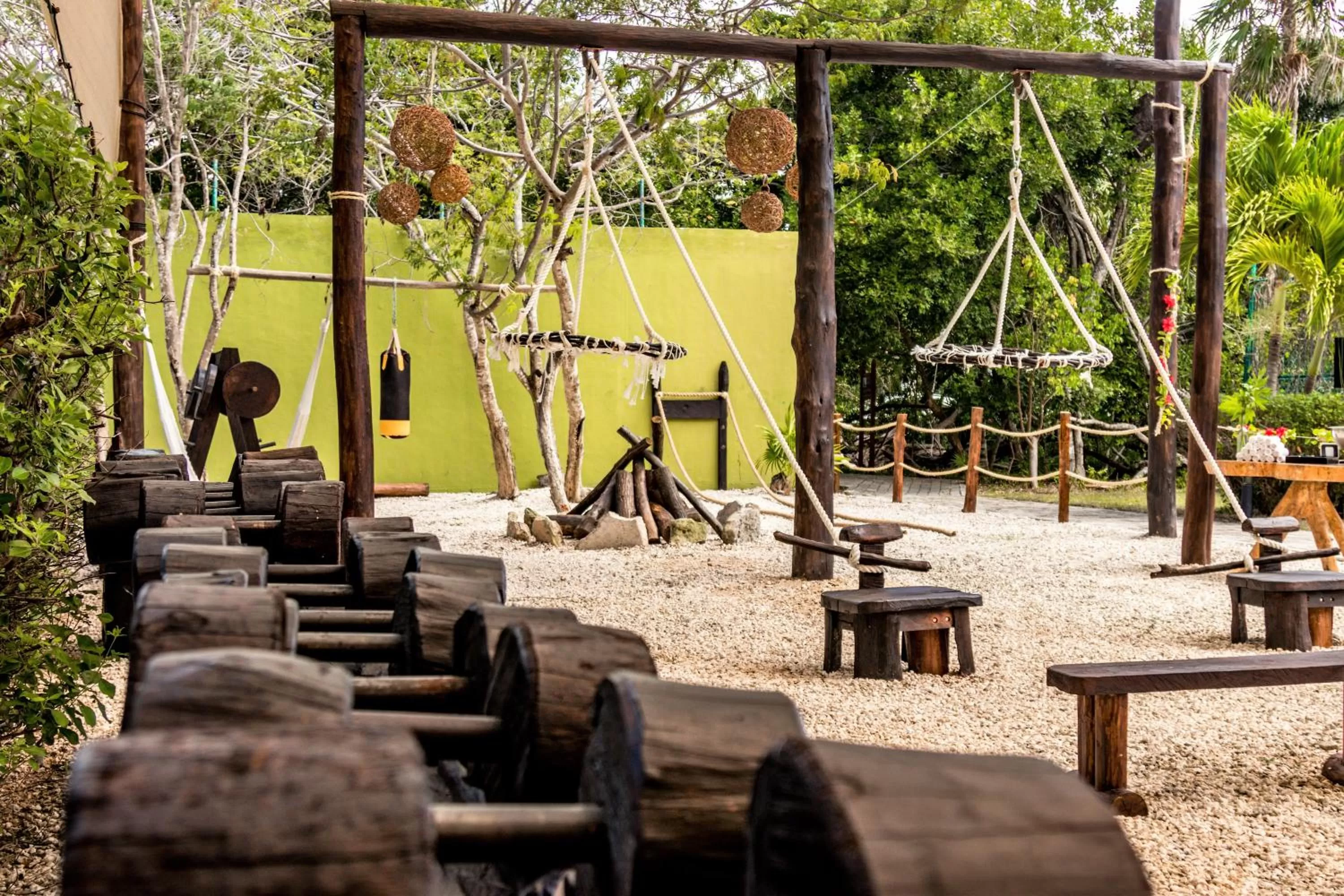 Fitness centre/facilities in Dreams Tulum Resort & Spa