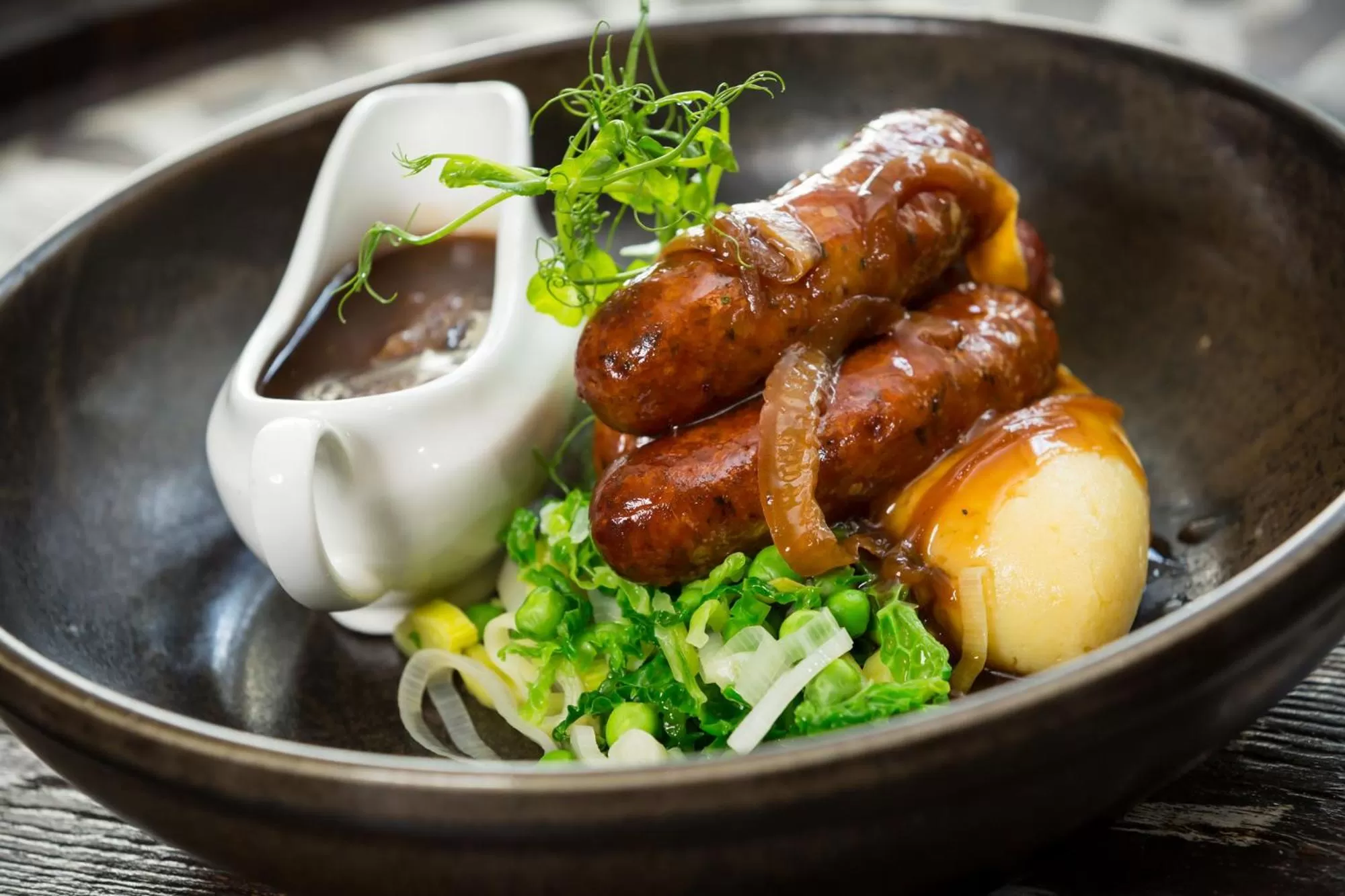 Food and drinks in The Ostrich Inn Colnbrook London Heathrow