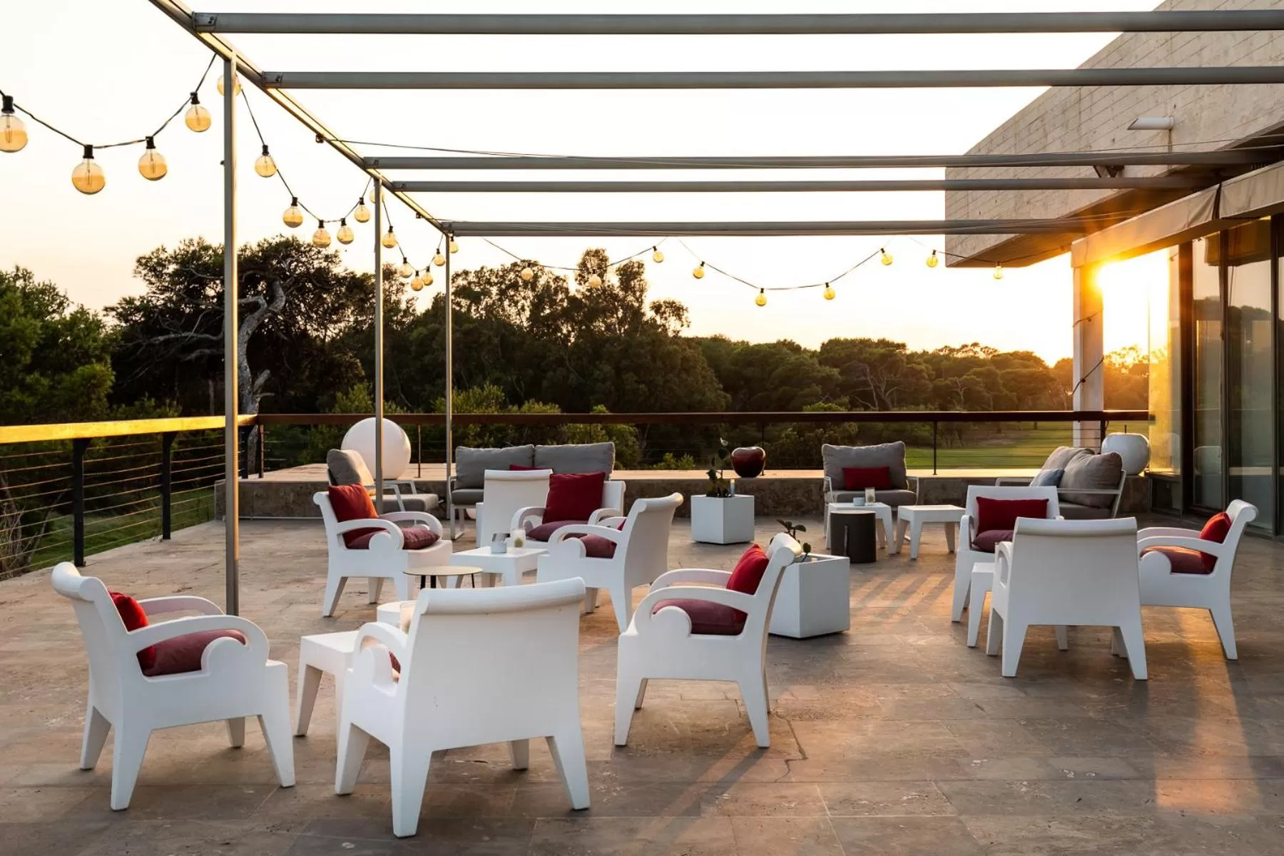 Patio in Parador de El Saler