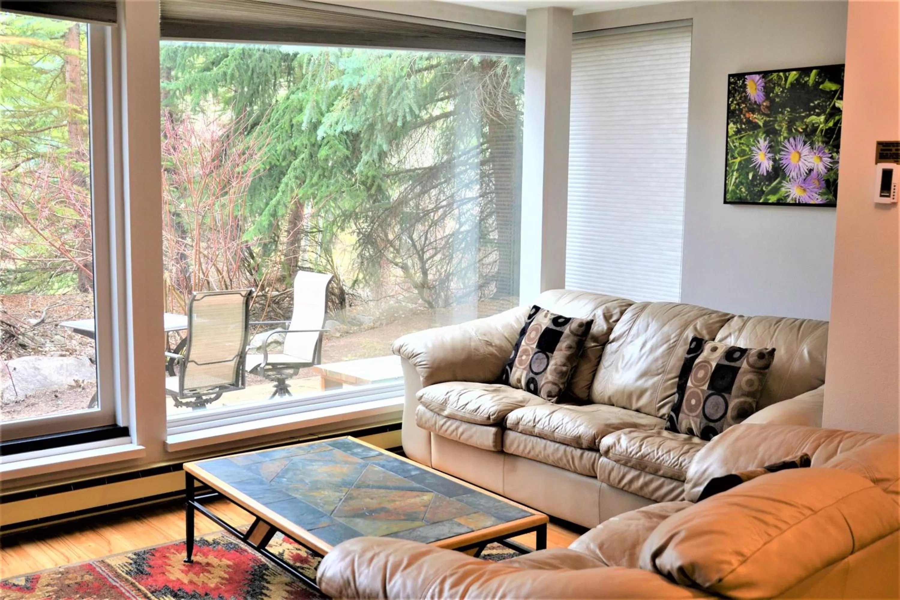 Living room in Simba Run Vail Condominiums