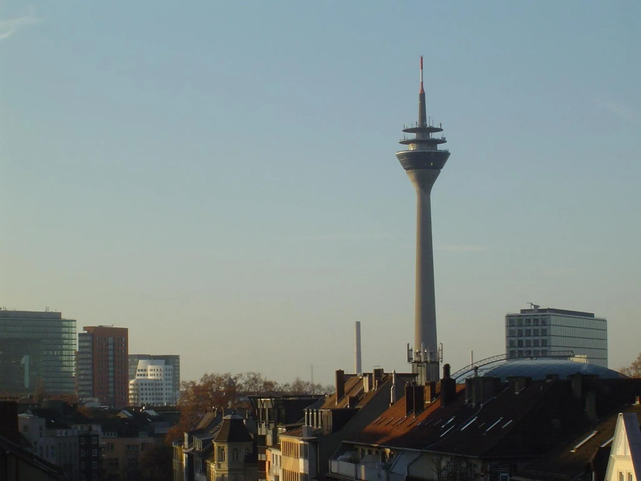 City view in Atomis Hotel Düsseldorf City