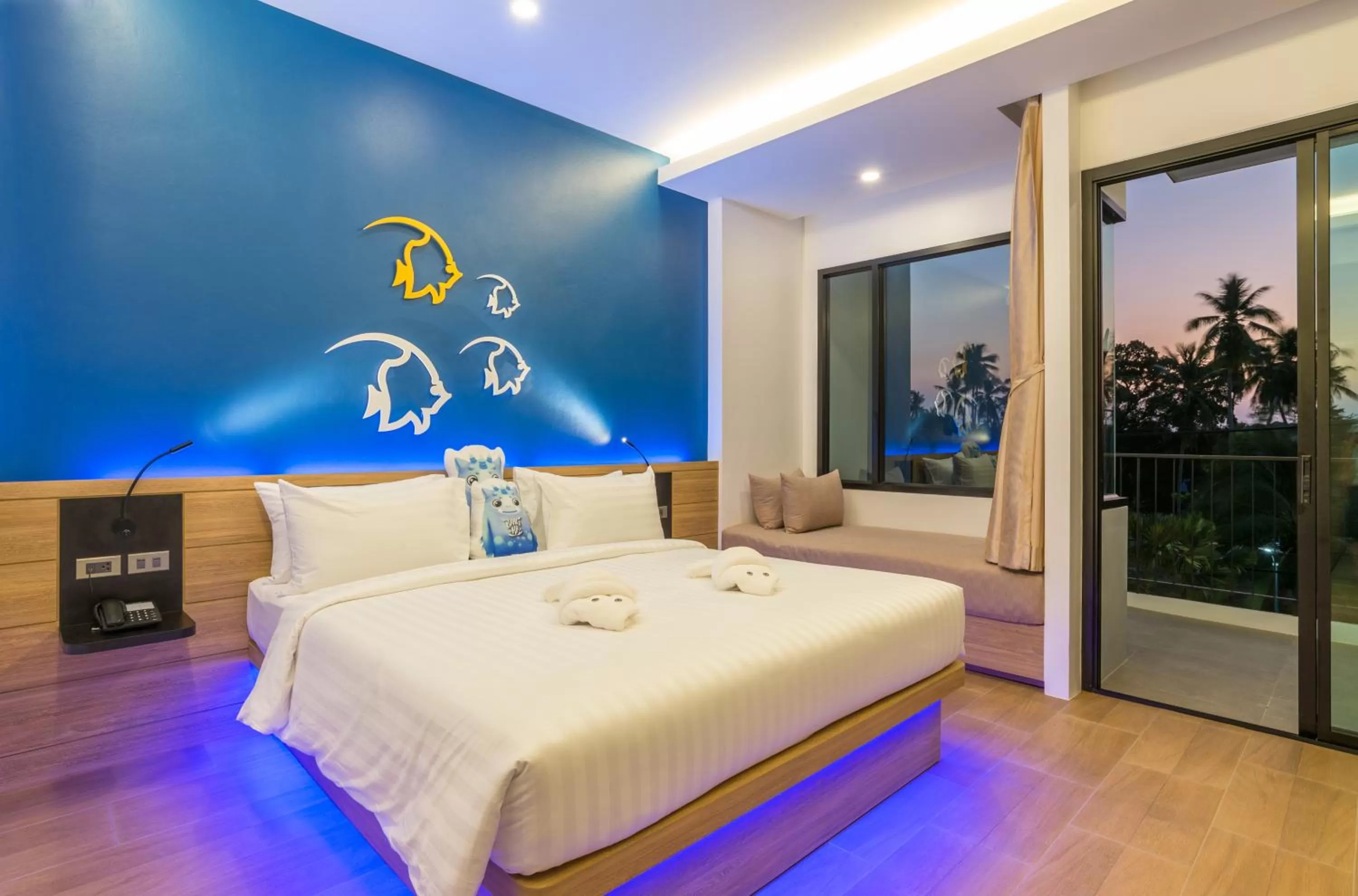 Bedroom, Bed in Anda Sea Tales Resort-SHA Plus