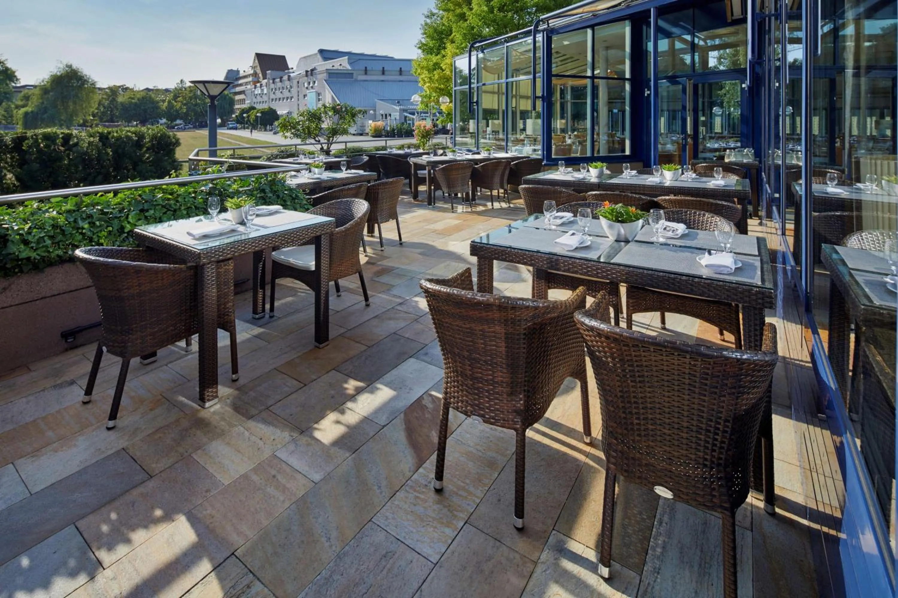 Restaurant/places to eat in Parkhotel Pforzheim