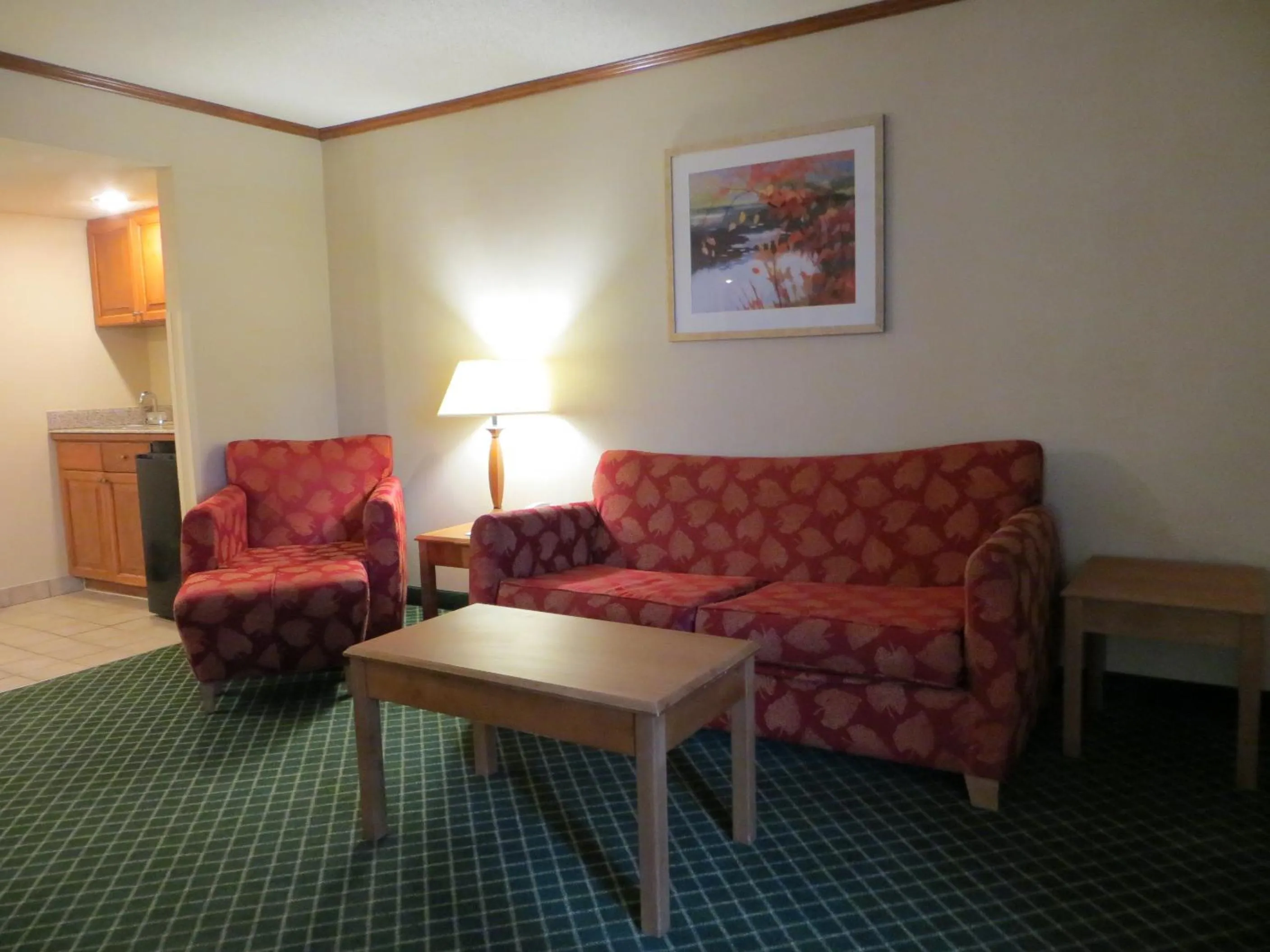 Seating area in Staywell Inn