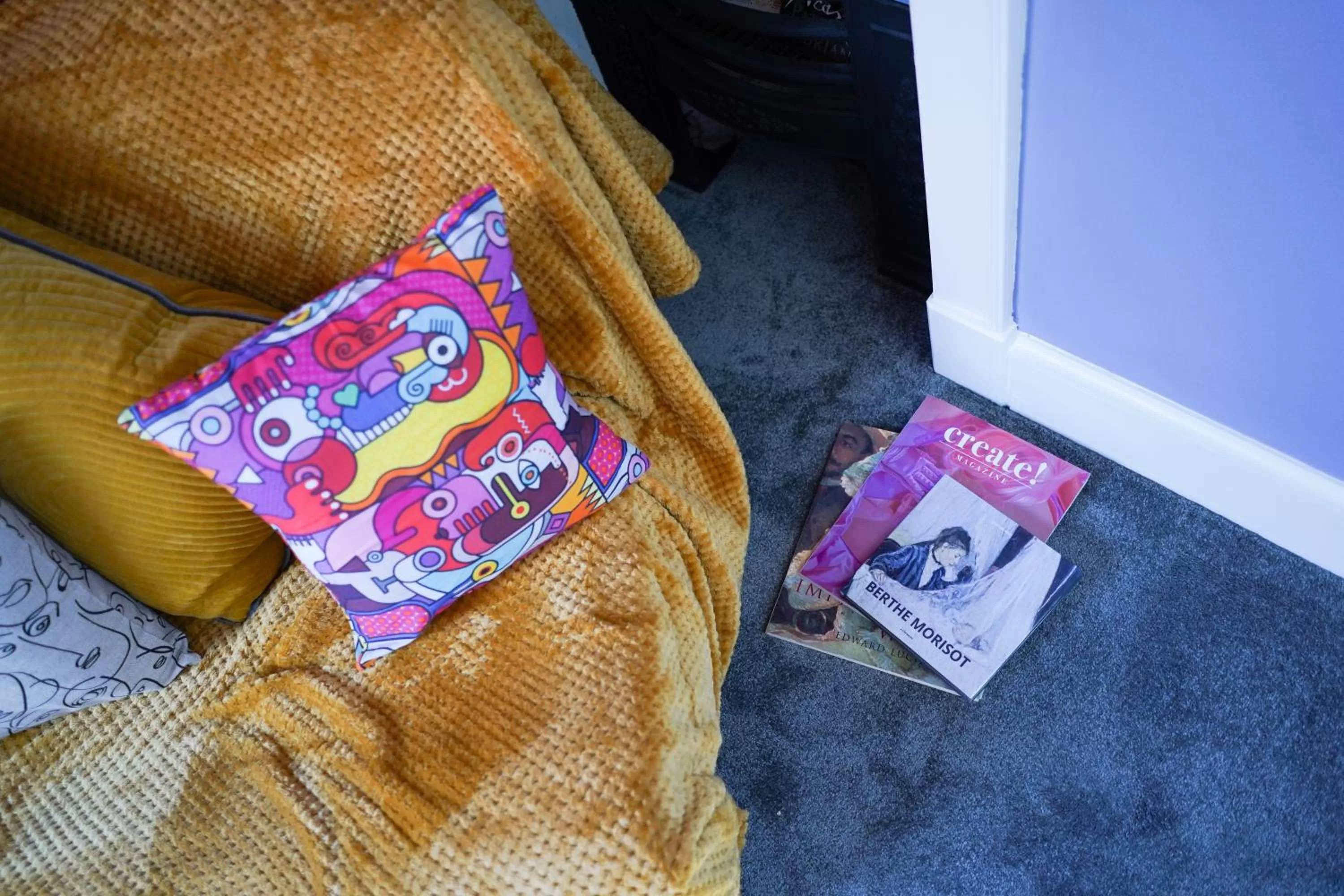 Bedroom in The Art Bank