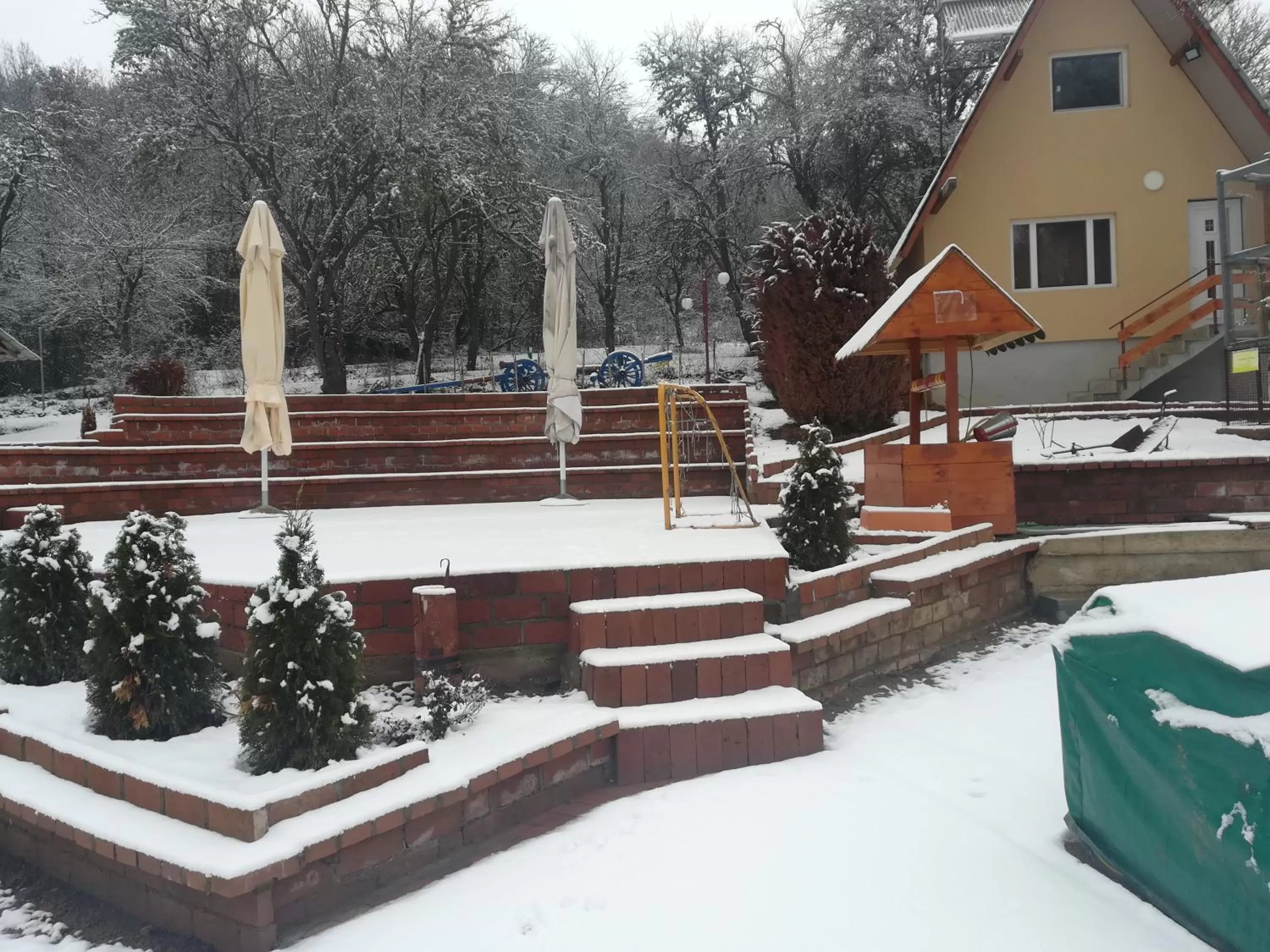 Winter in Etno selo Vile Jefimija, selo Preobrazenje, Vranje