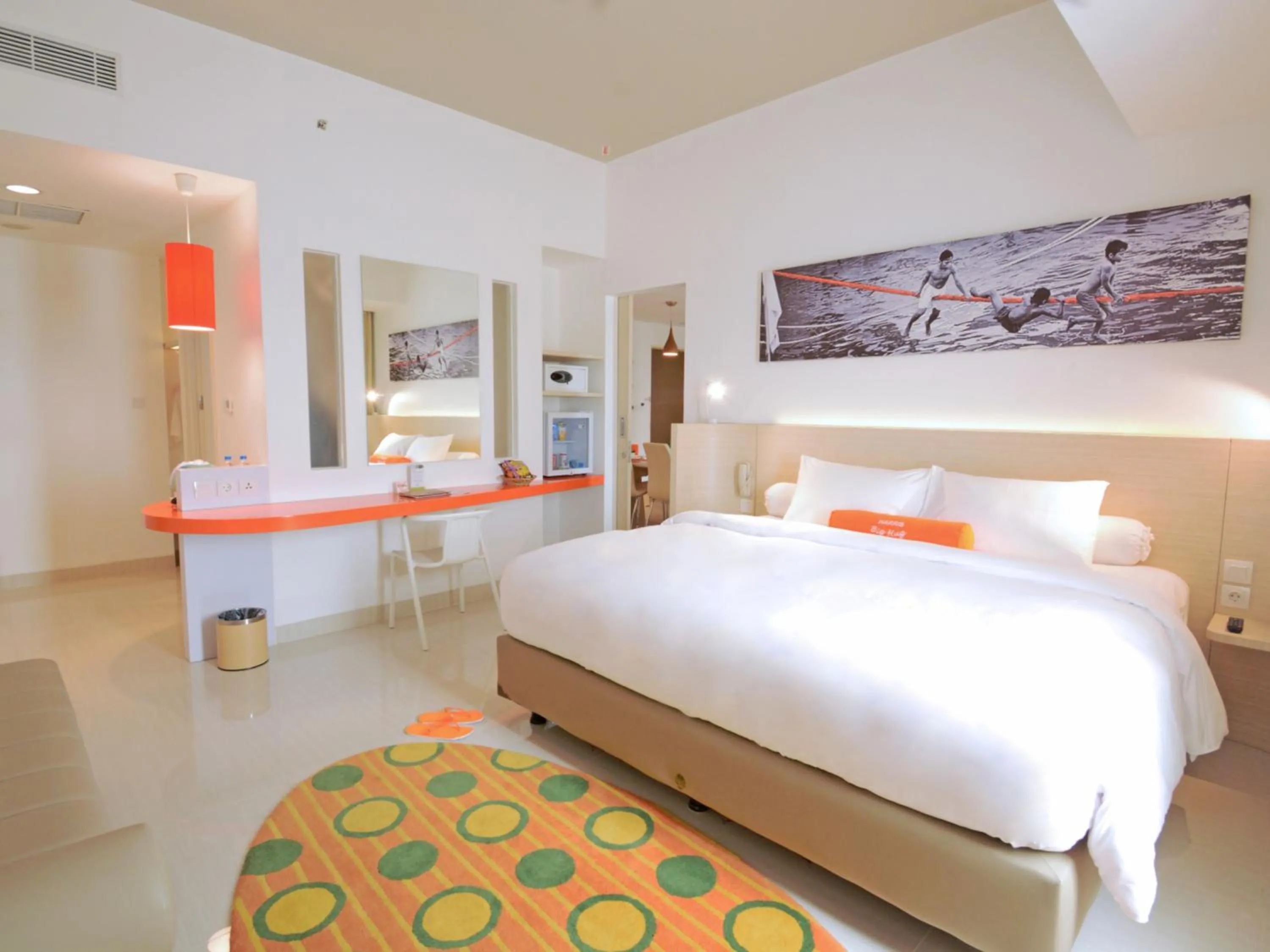 Bed in HARRIS Hotel Samarinda