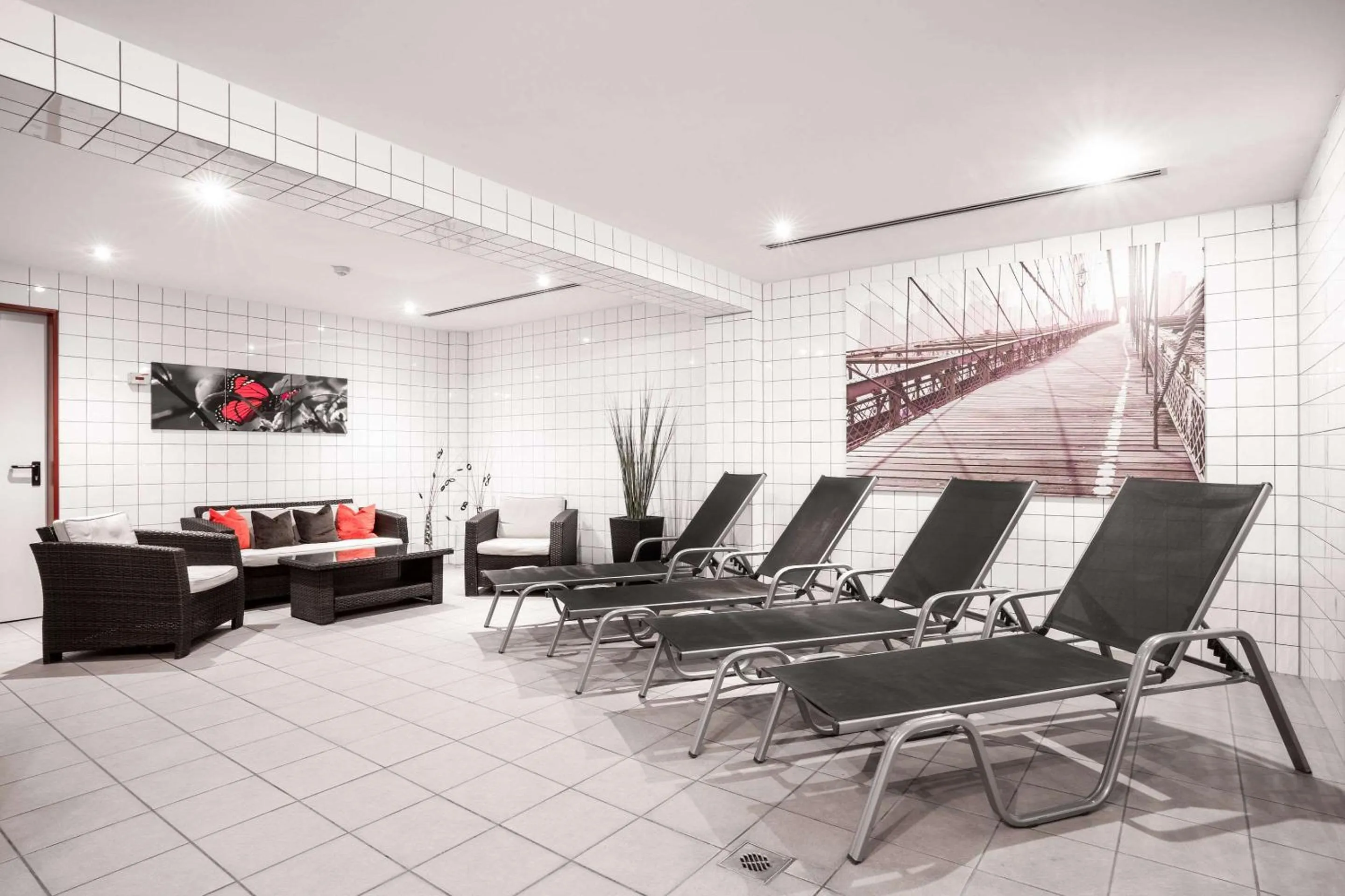 Fitness centre/facilities in Quality Hotel Hof