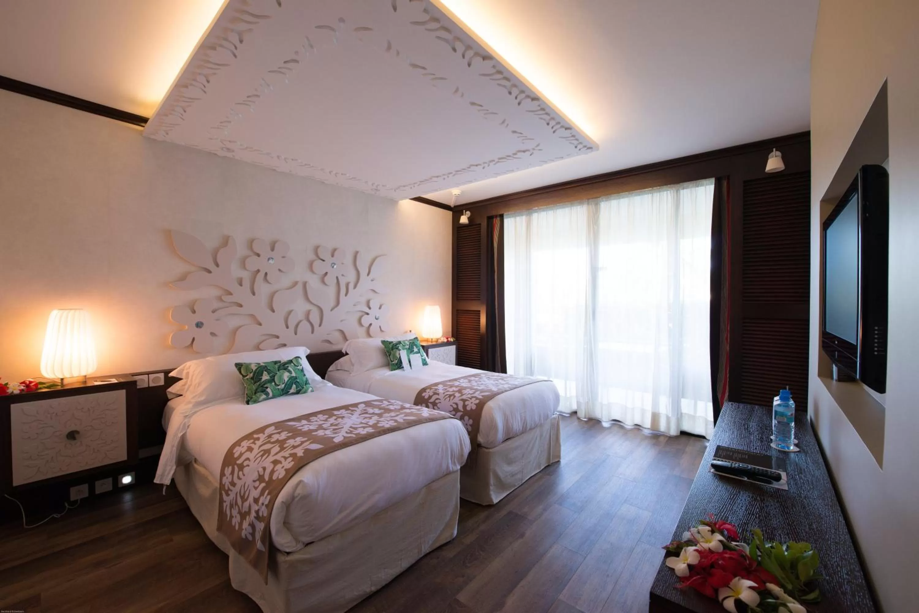 Photo of the whole room, Bed in InterContinental Tahiti Resort & Spa by IHG