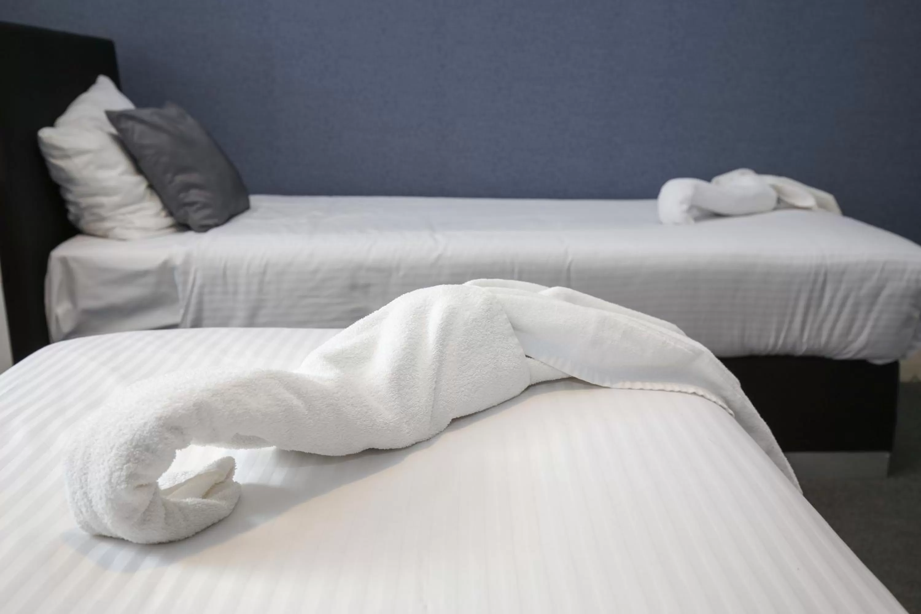 Bed in Hotel Flipper Amsterdam