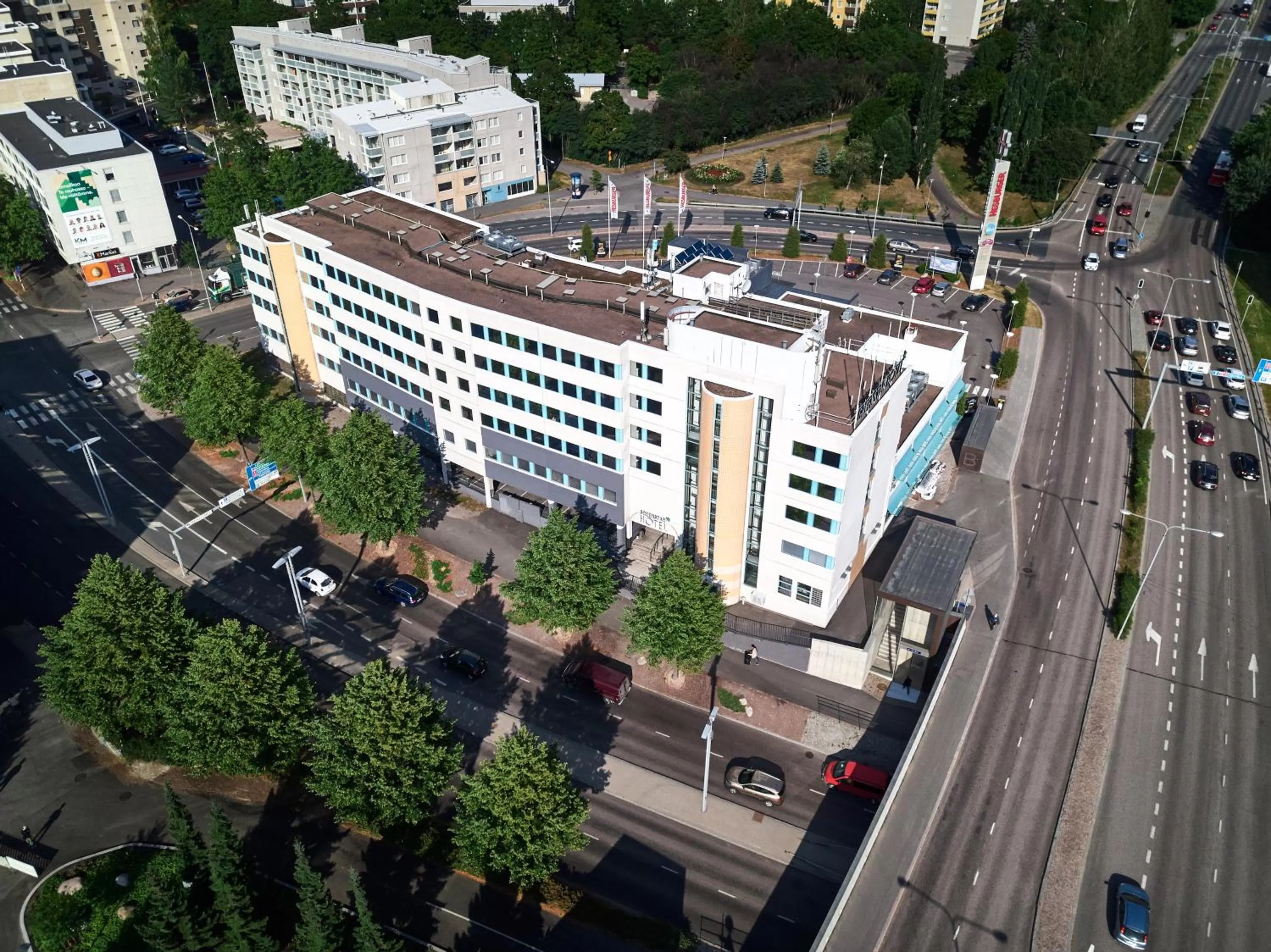 Property building in GreenStar Hotel Lahti