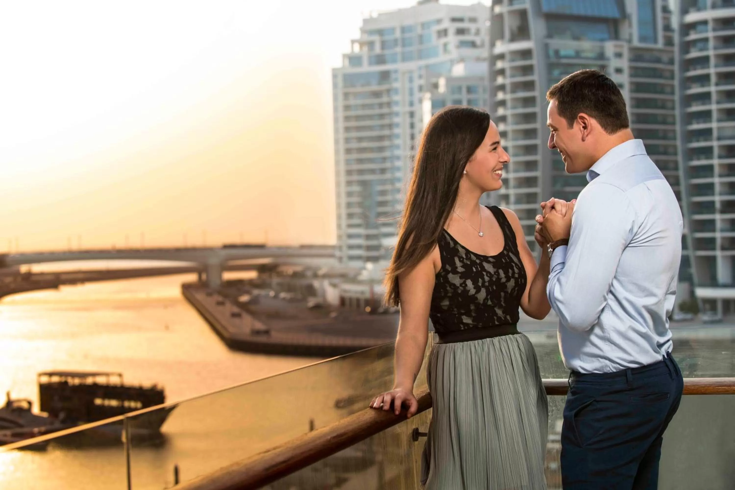 Patio in Jannah Place Dubai Marina