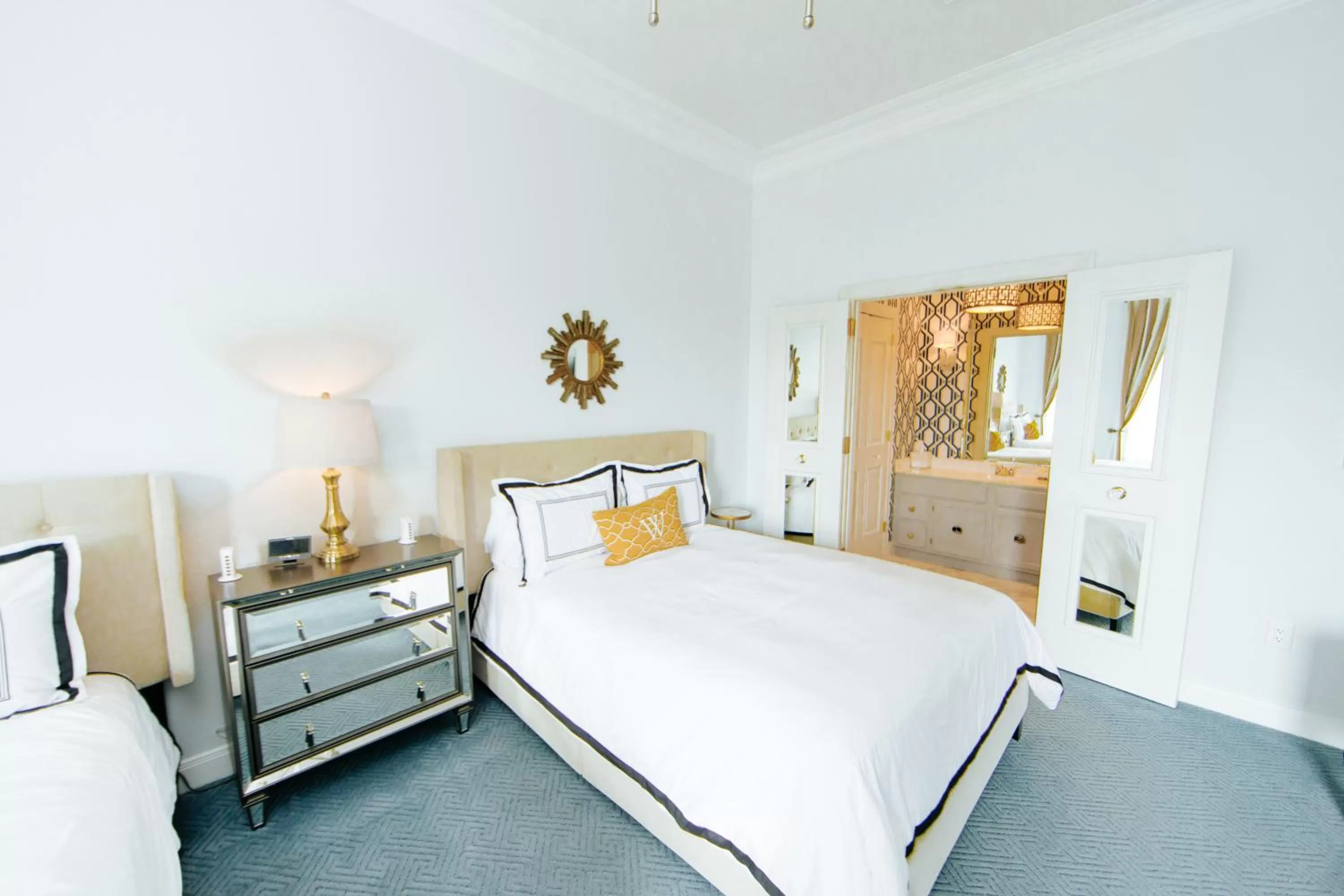 Bedroom in The William Boerne