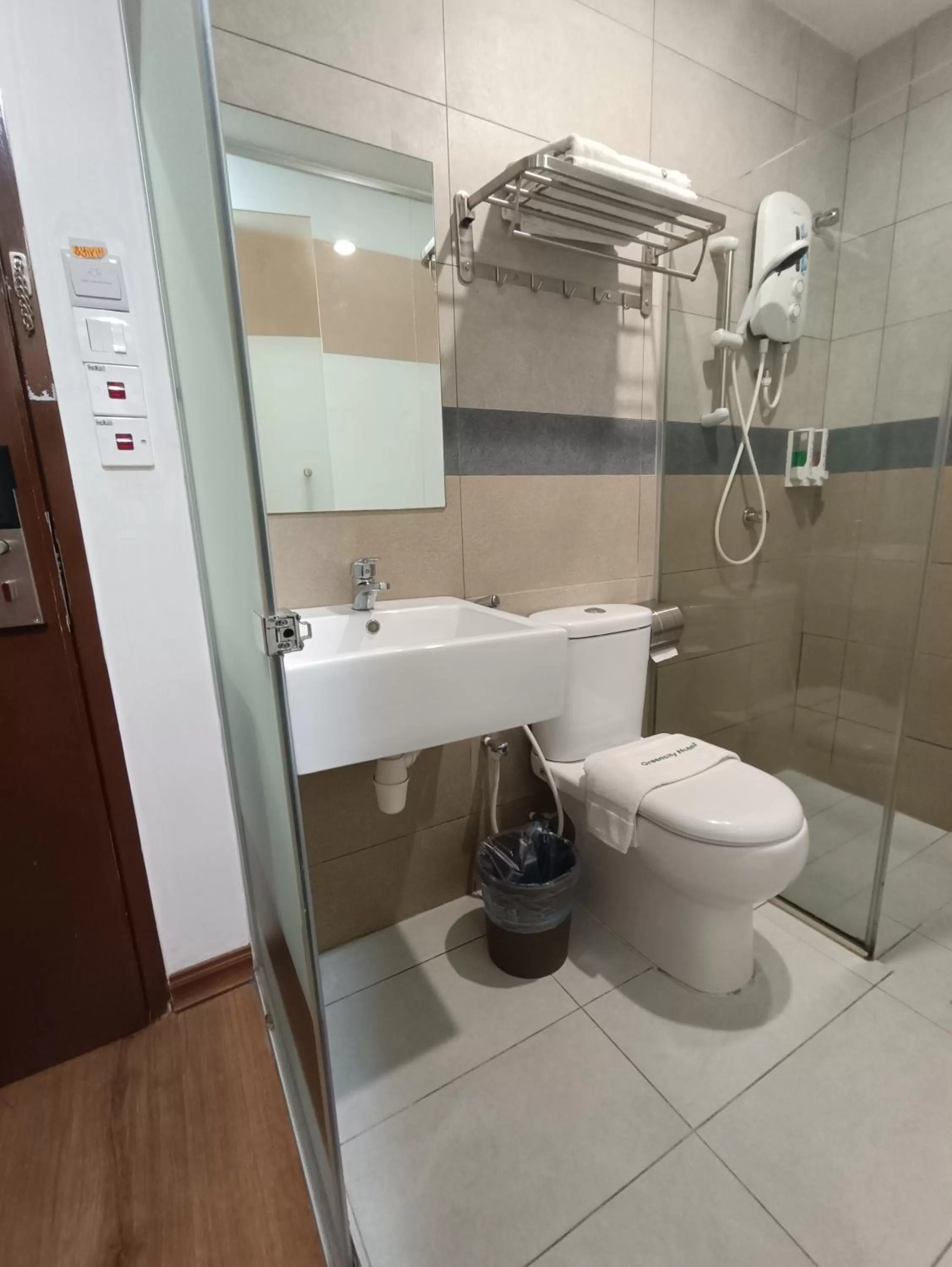 Bathroom in Greencity Hotel