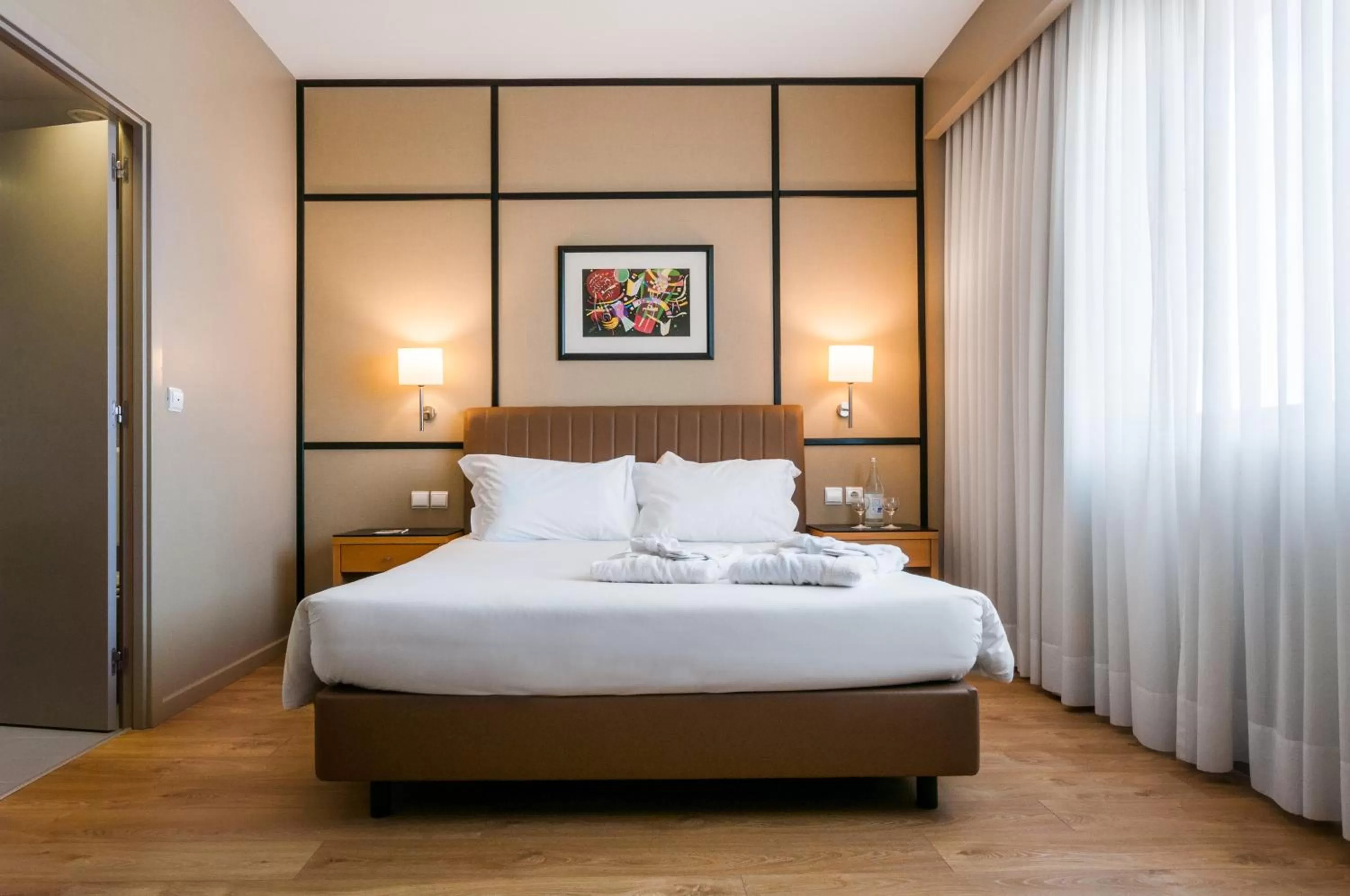 Bed in Portus Cale Hotel