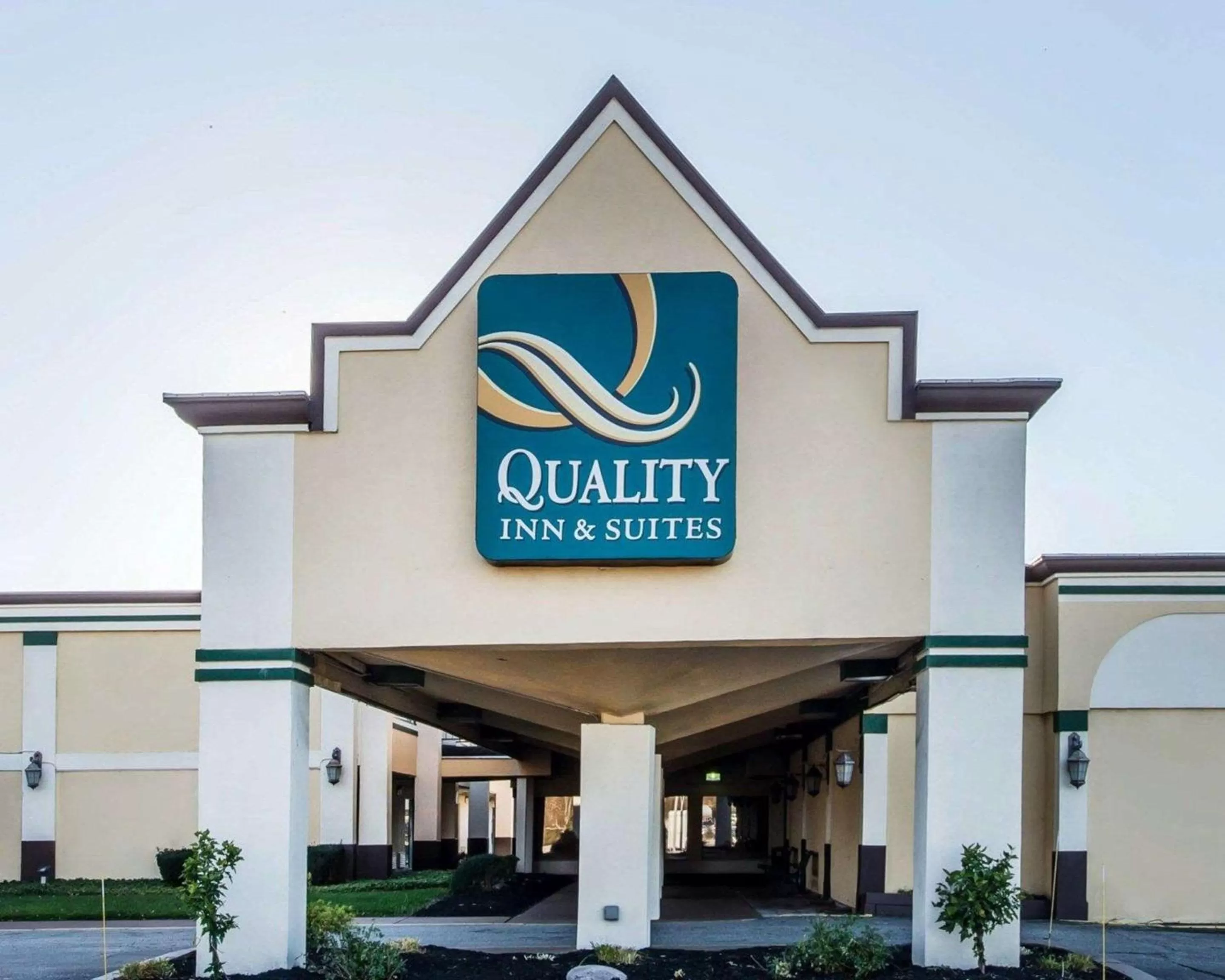Property building in Quality Inn & Suites Erie near Casino