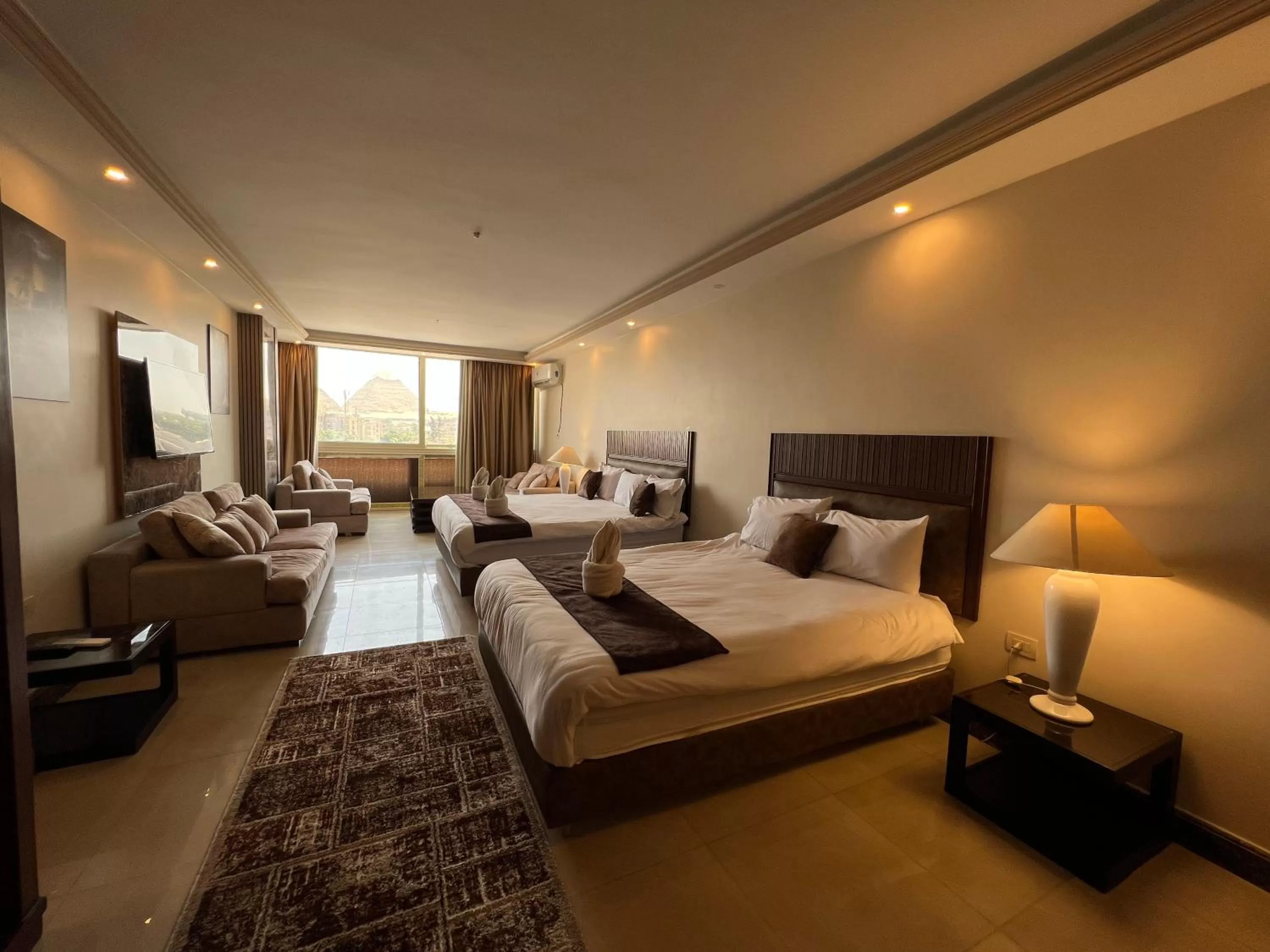 Bed in The Muse Pyramids