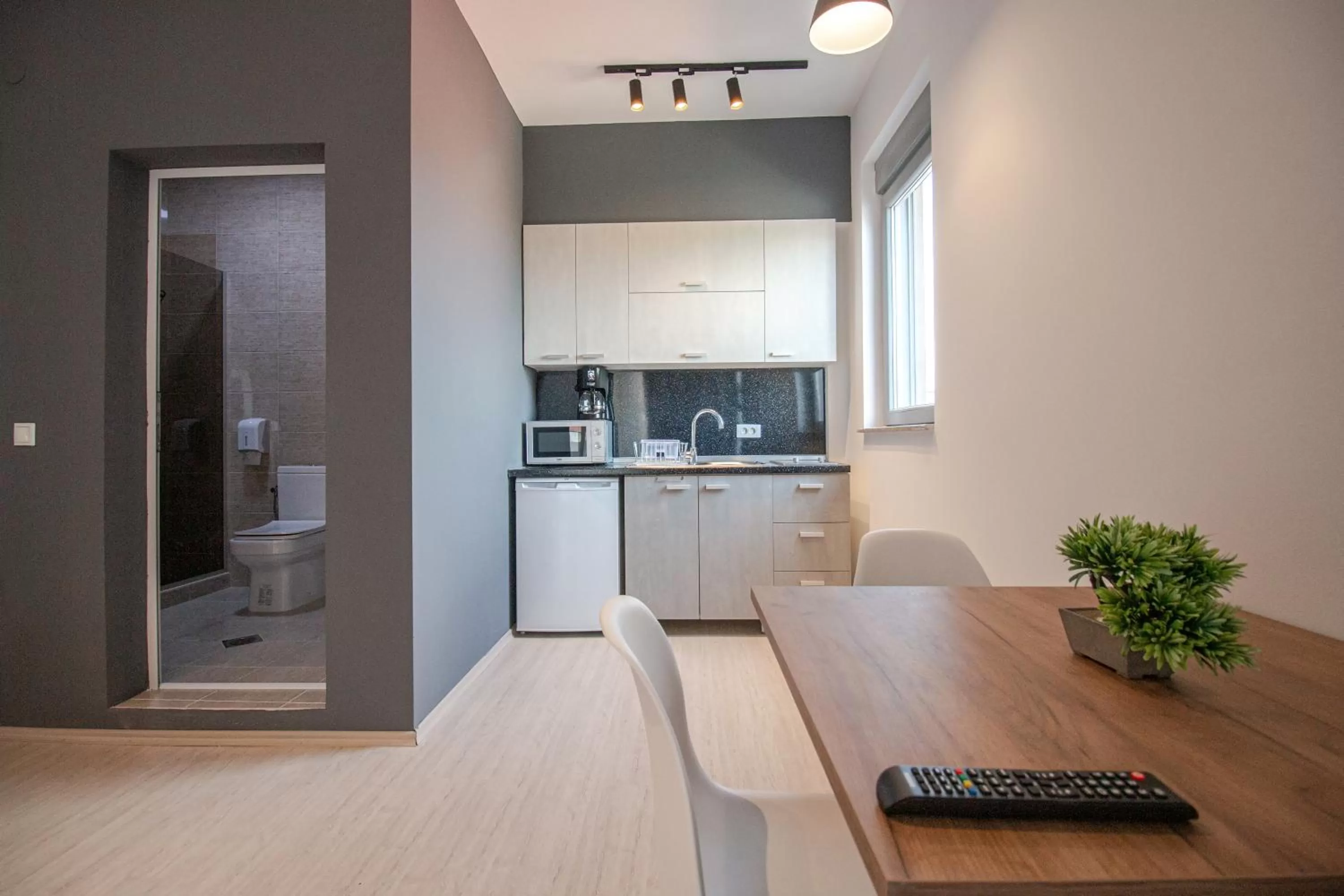 Kitchen or kitchenette in OASIS Apartments