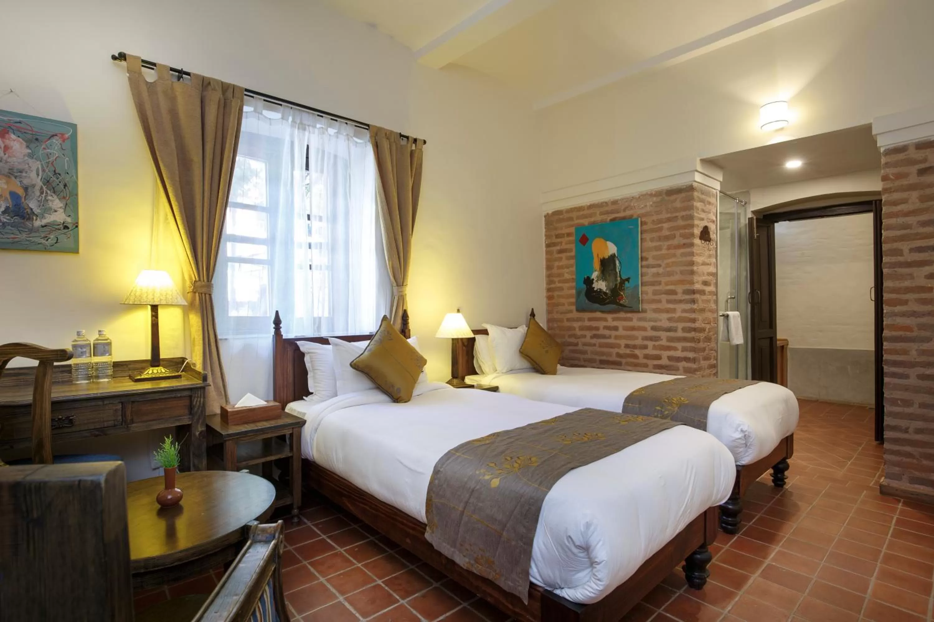 Photo of the whole room in Thamel Villa Heritage Hotel