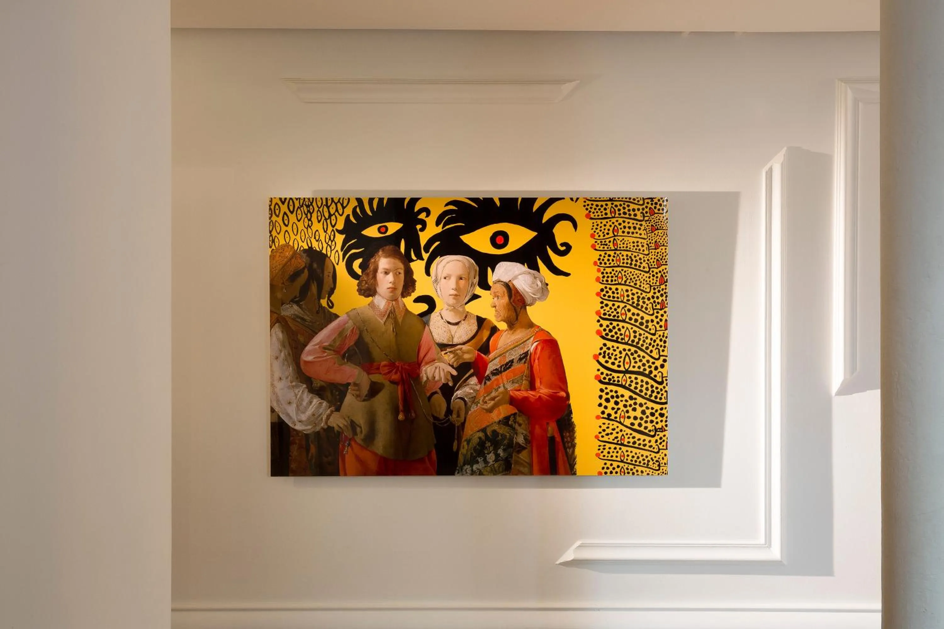 Decorative detail in Hôtel Molière