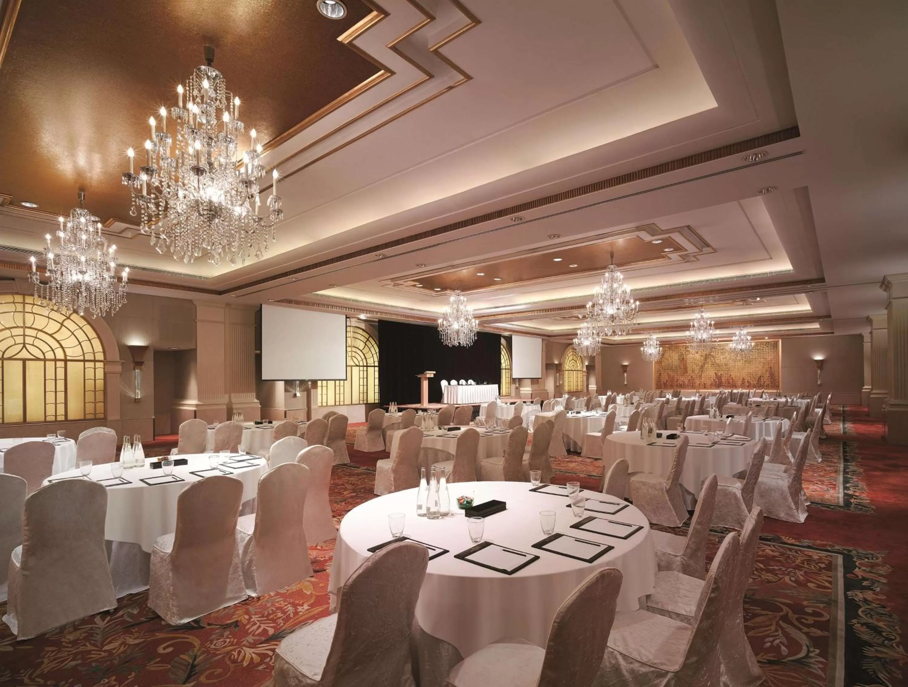 On site in Kowloon Shangri-La, Hong Kong