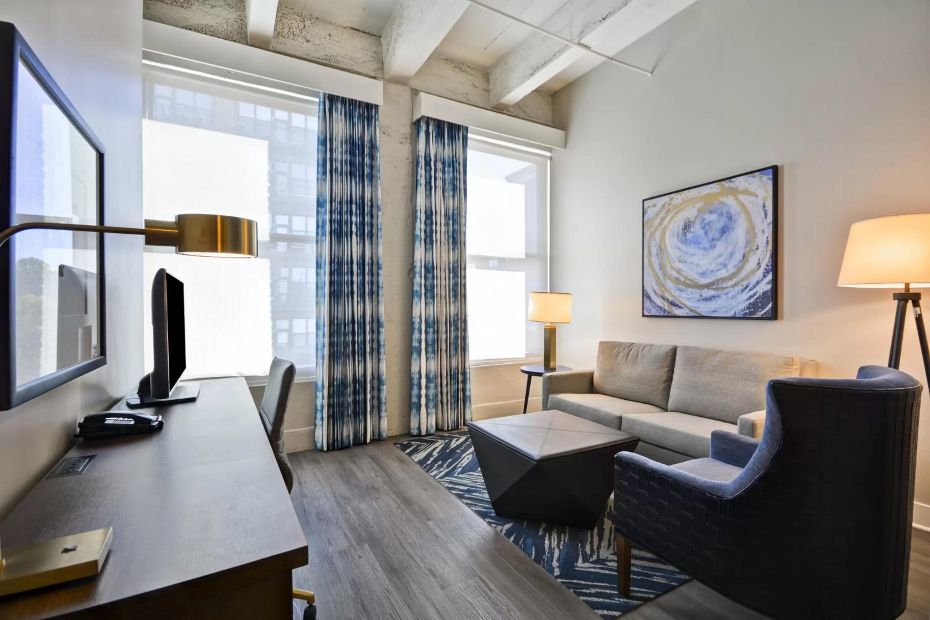 Bedroom in Hotel Indigo Kansas City - The Crossroads by IHG