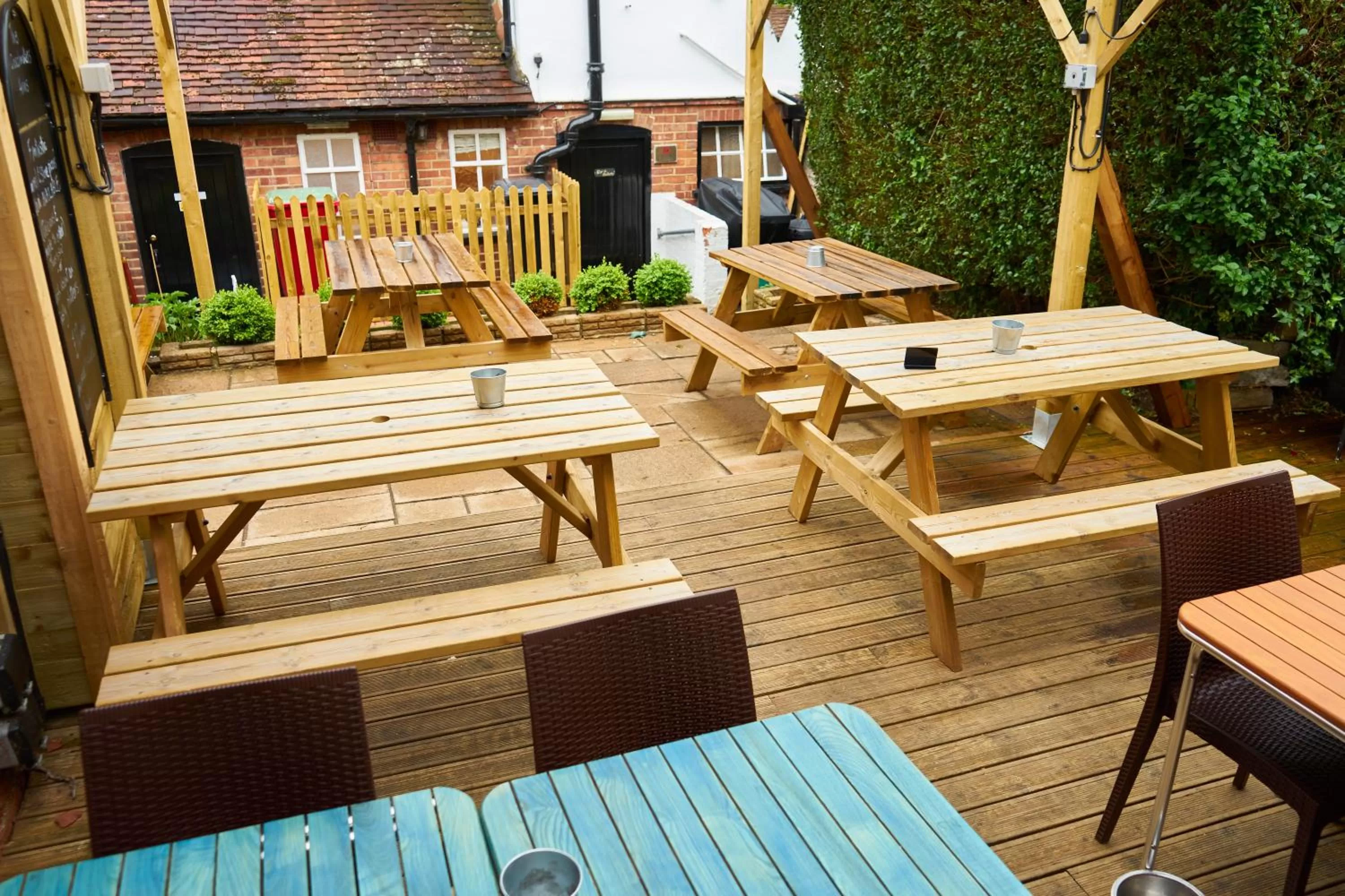 Garden in The Coachmakers Arms