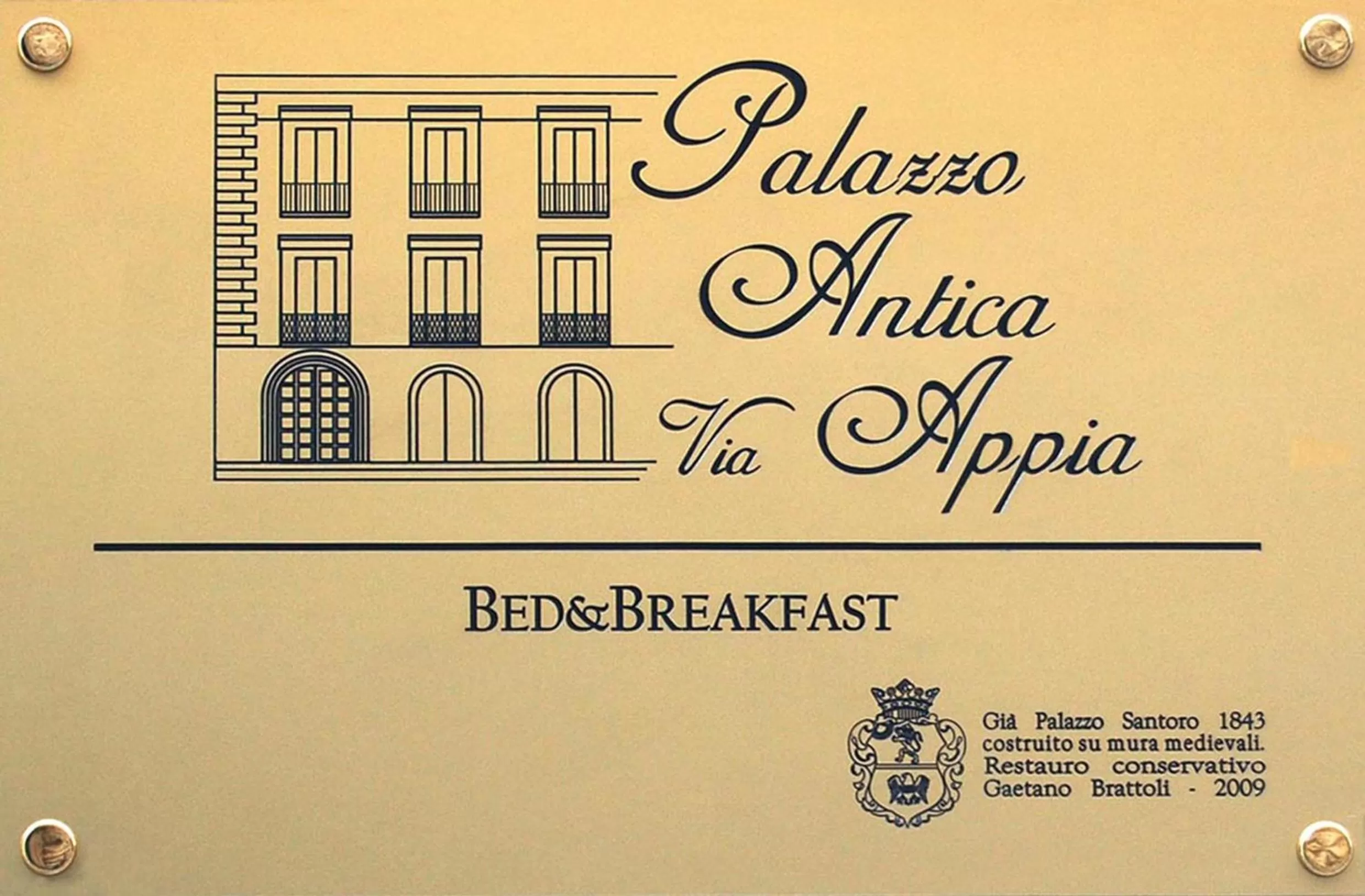 Property logo or sign in Palazzo Antica Via Appia