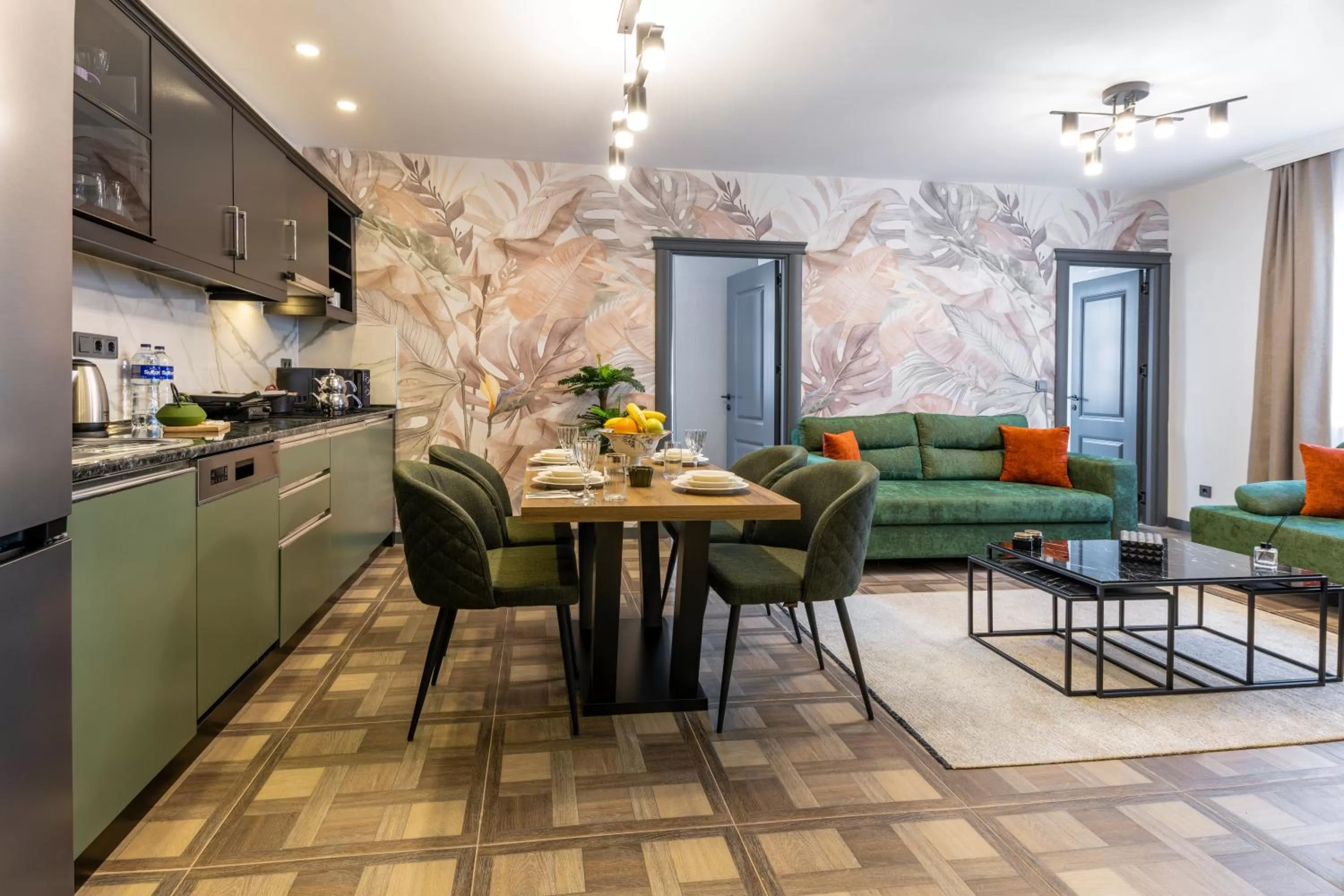 Kitchen or kitchenette in BayMari Suites City Life