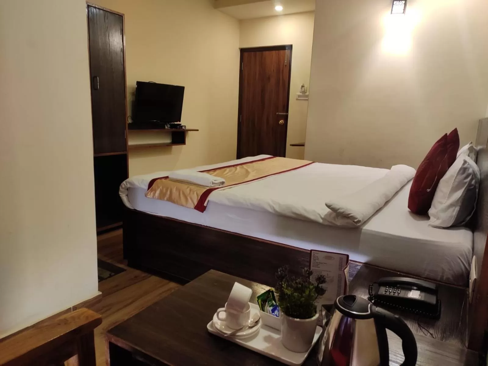 Bed in Hotel The Narayani Continental