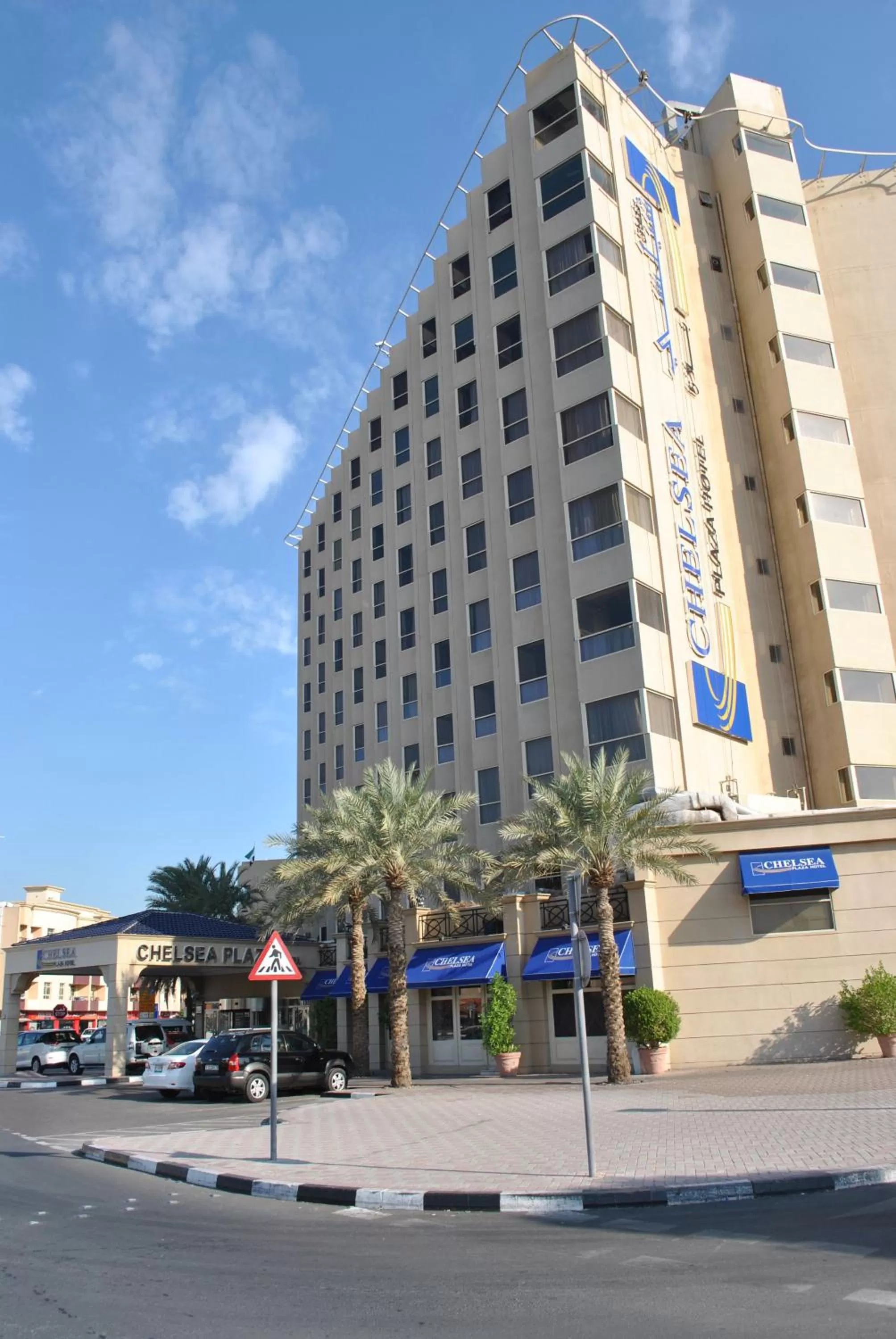 Property building in Chelsea Plaza Hotel