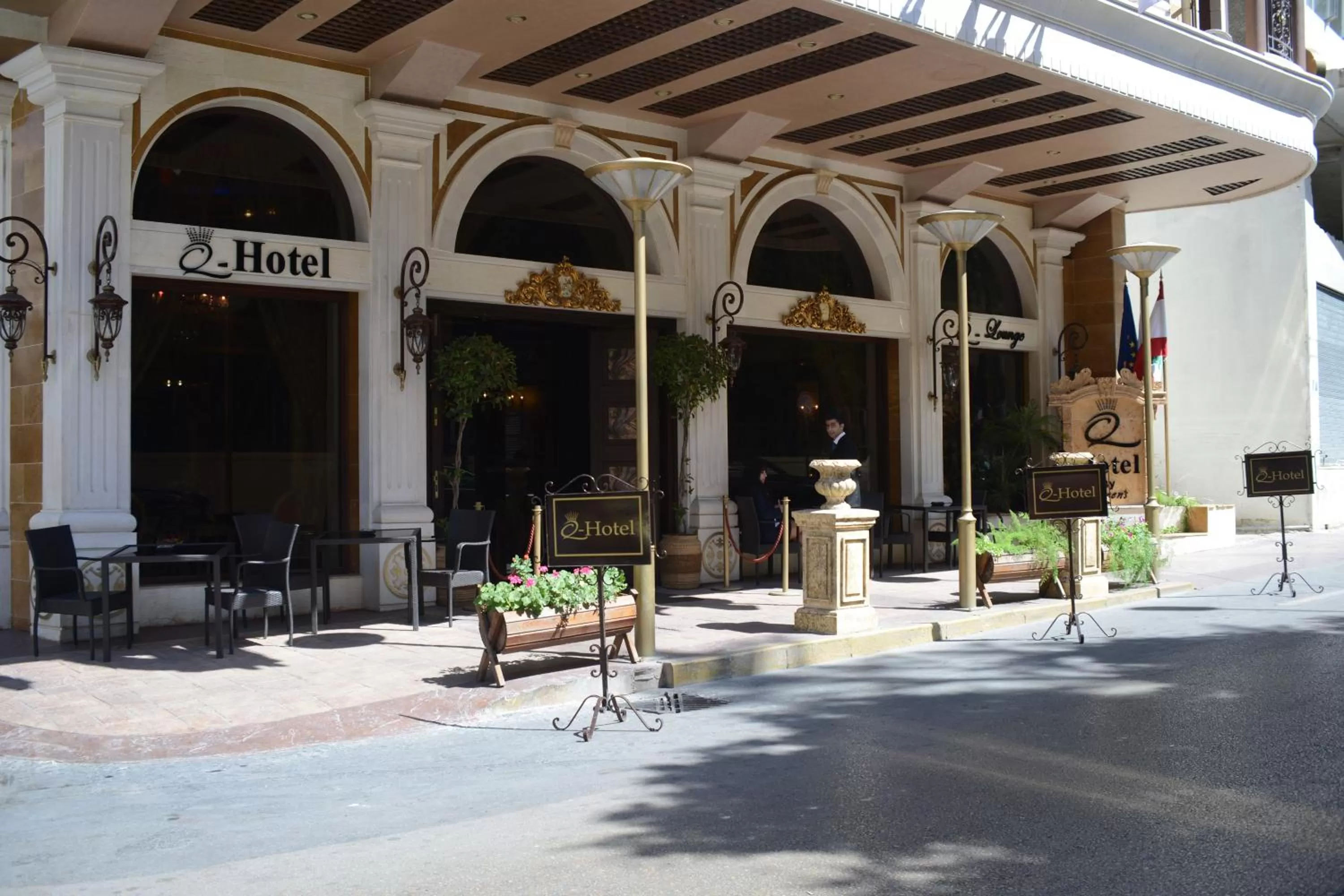 Property building in Q Hotel