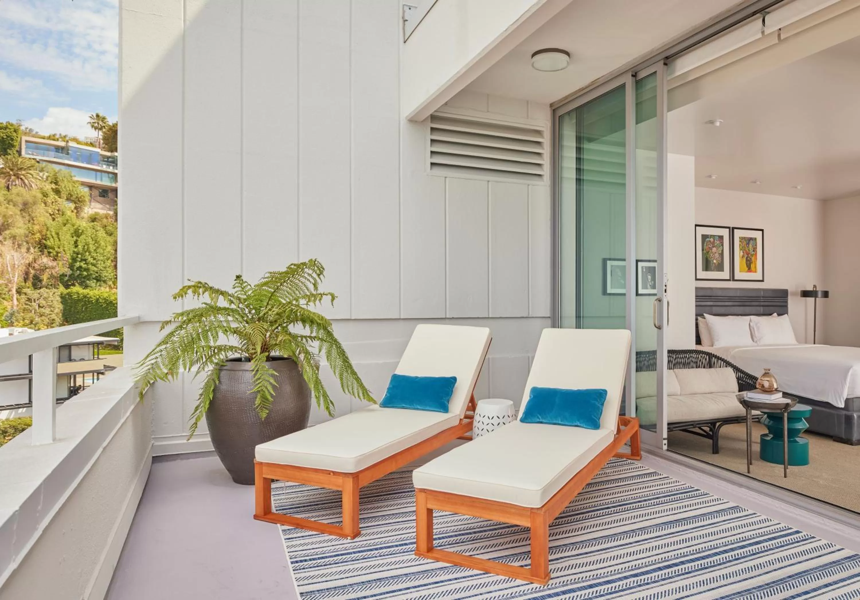 Balcony/Terrace in Andaz West Hollywood, By Hyatt