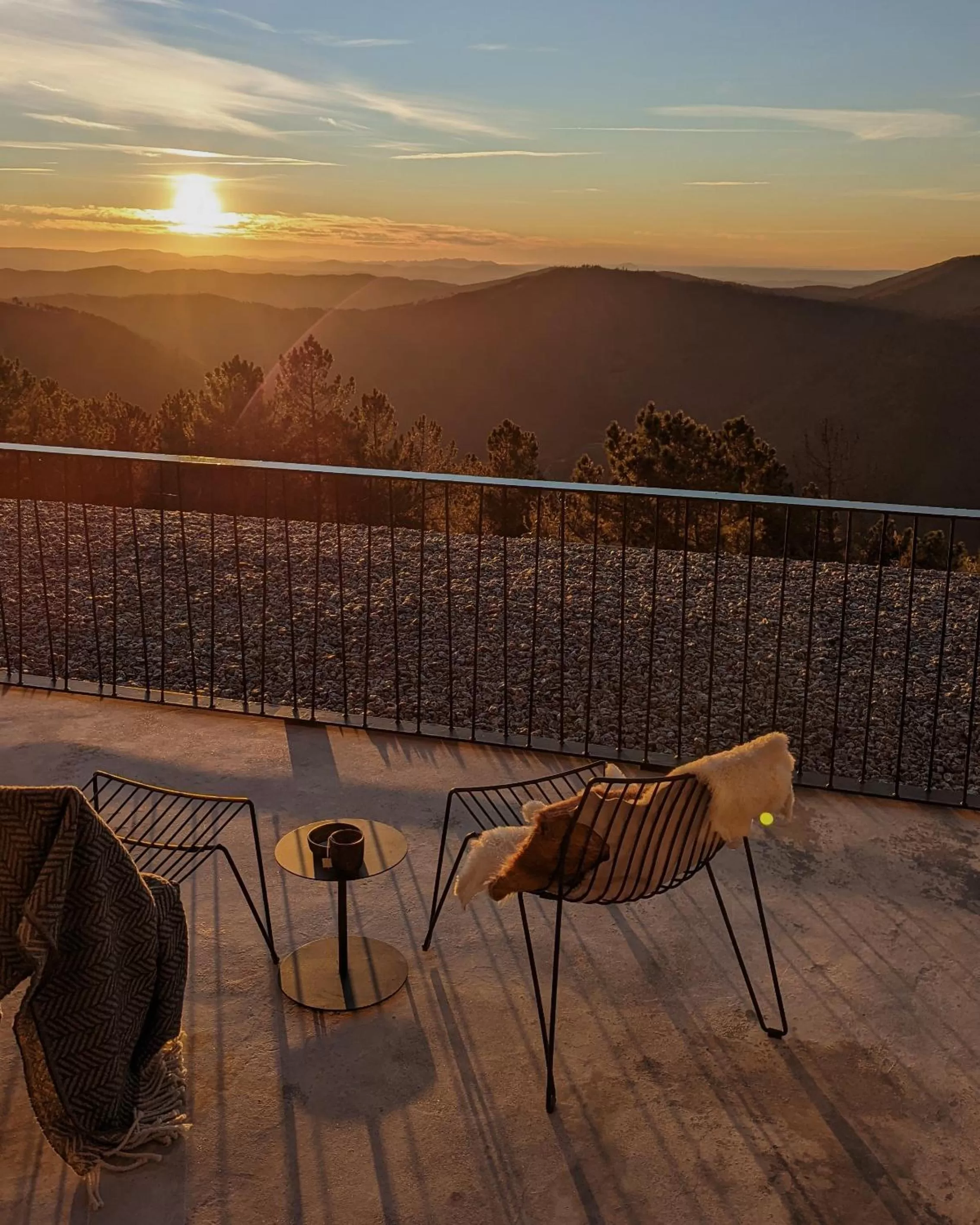 Balcony/Terrace in Casa de São Lourenço - Burel Panorama Hotel - member of Relais & Châteaux