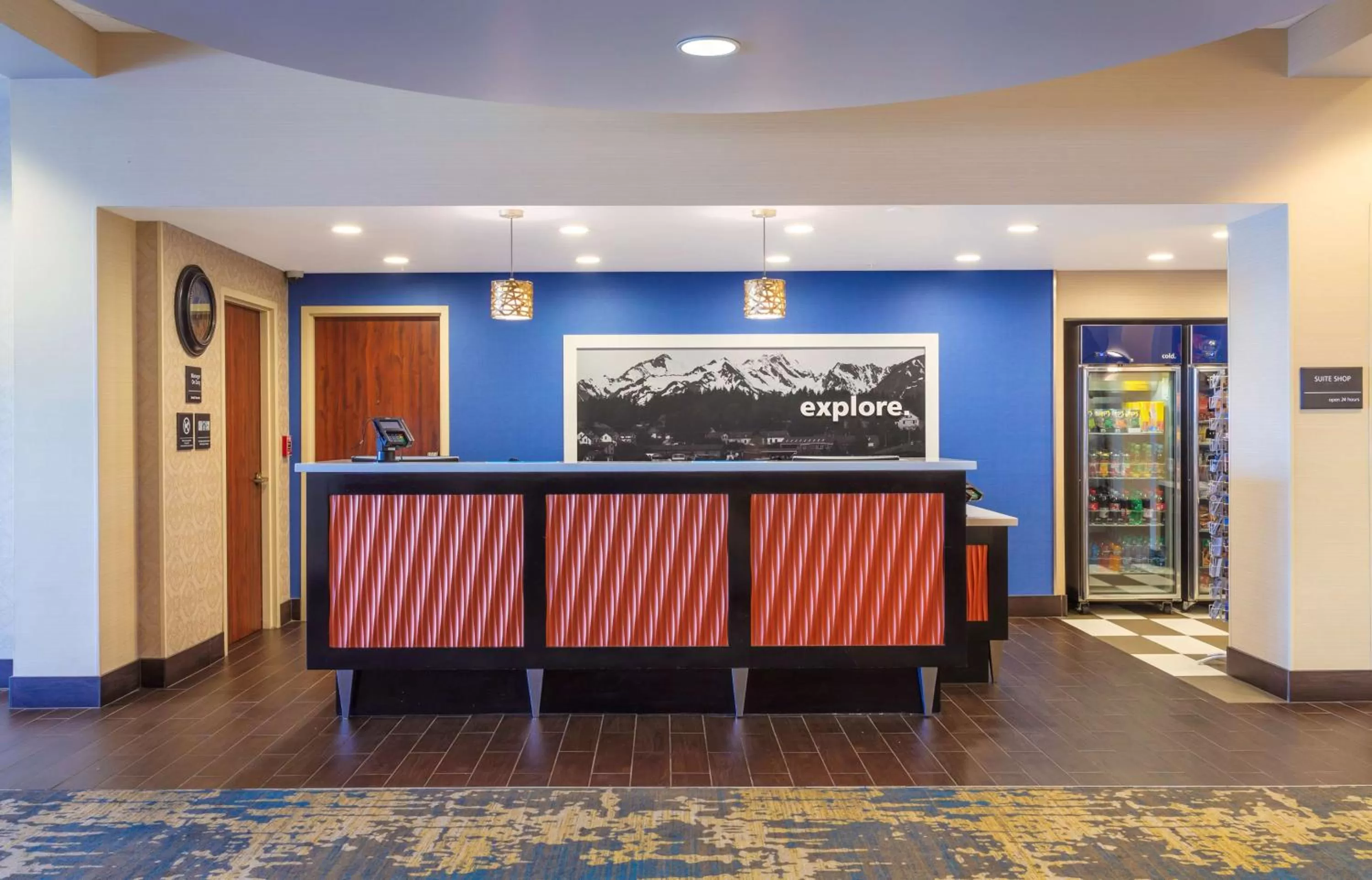Lobby or reception in Hampton Inn Salt Lake City Downtown