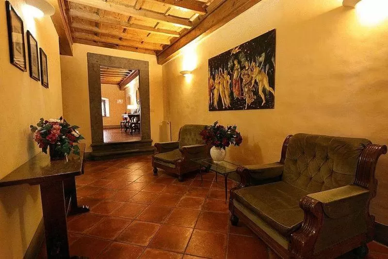 Seating area in Hotel Bavaria