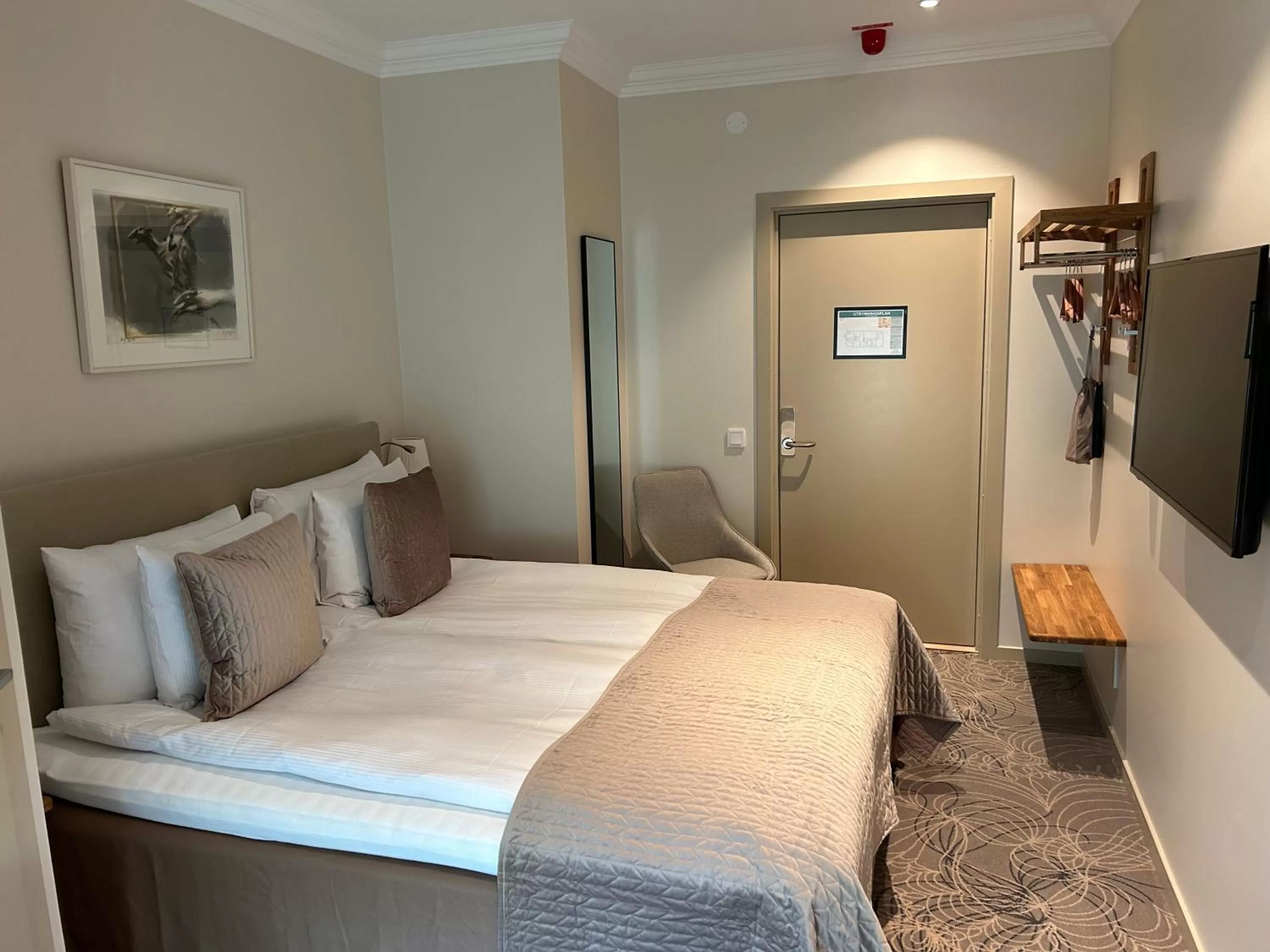 Bed in Sockerslottet Hotell